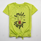 Girls H/S T Shirt Code - ( Smile )
