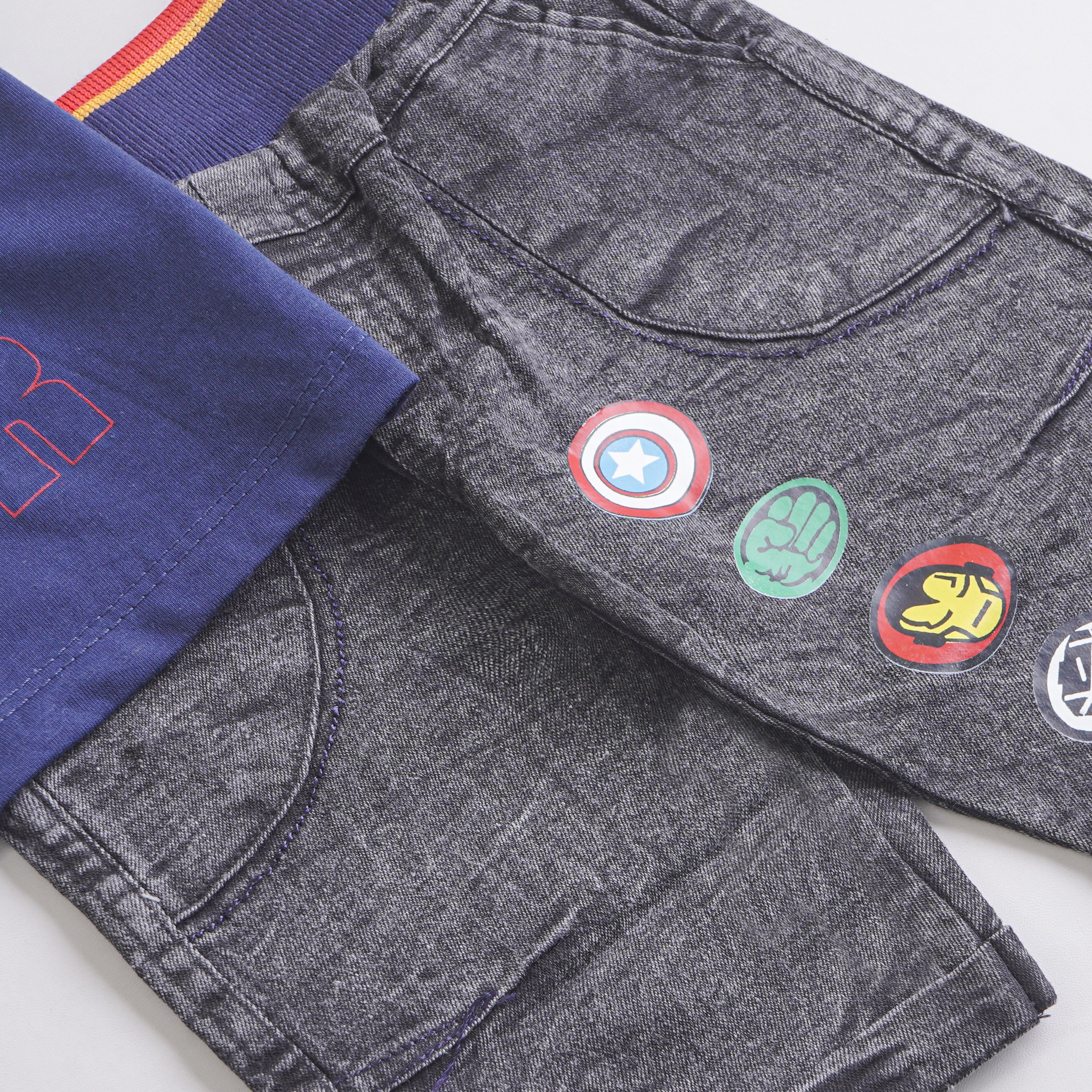 Boys Half Sleeves 2 Piece Suit