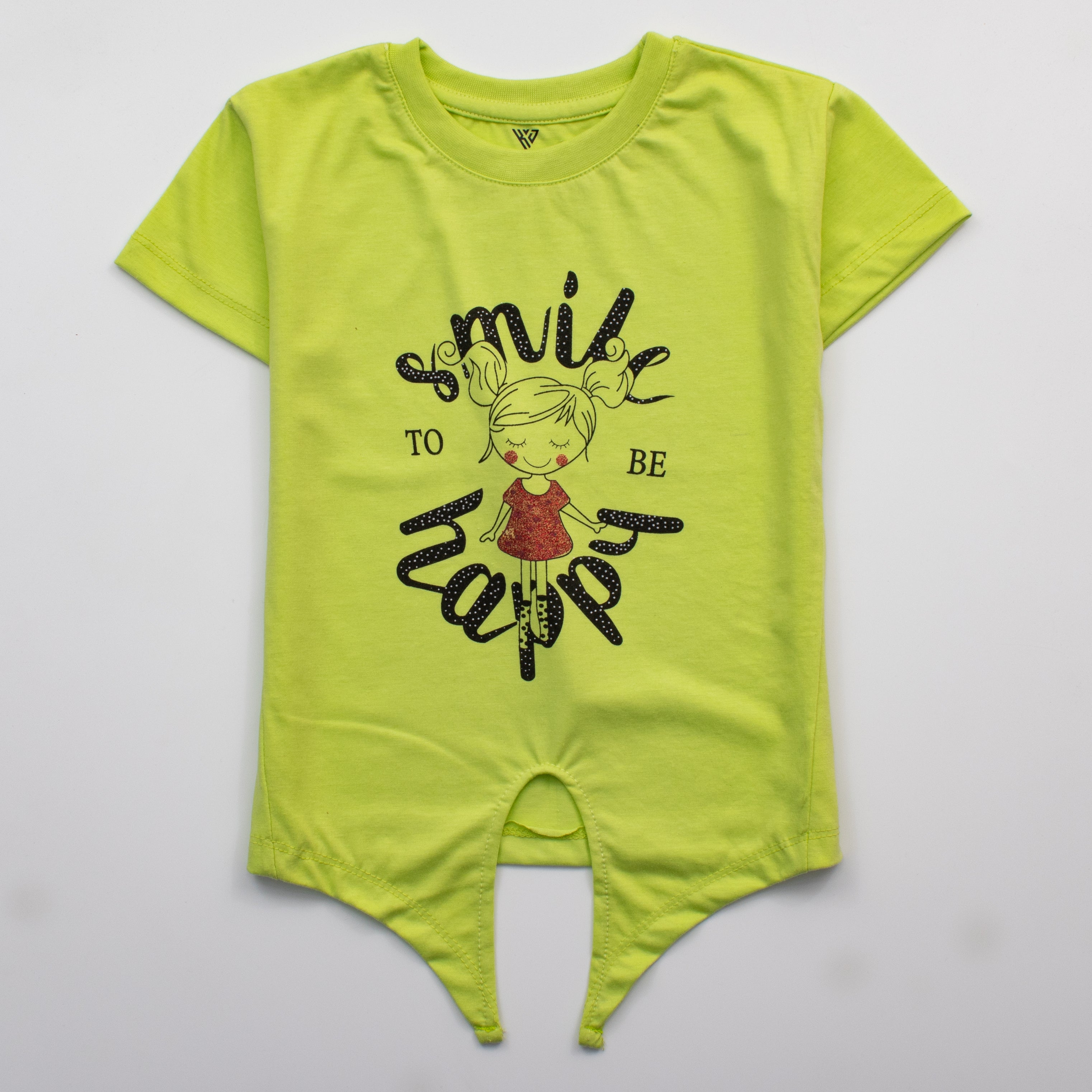 Infant Girls H/S T Shirt Code - ( Smile )