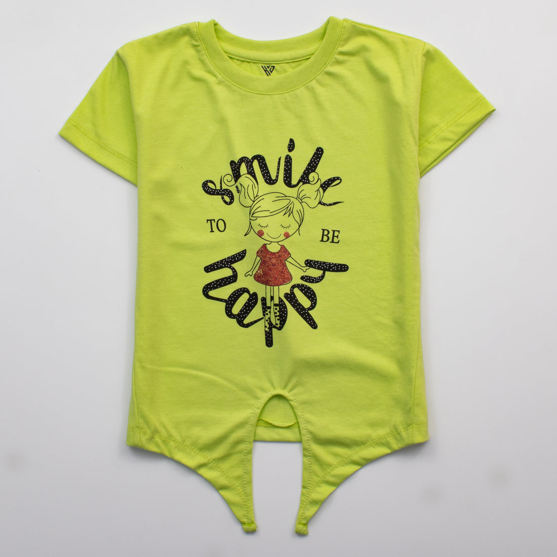 Infant Girls H/S T Shirt Code - ( Smile )