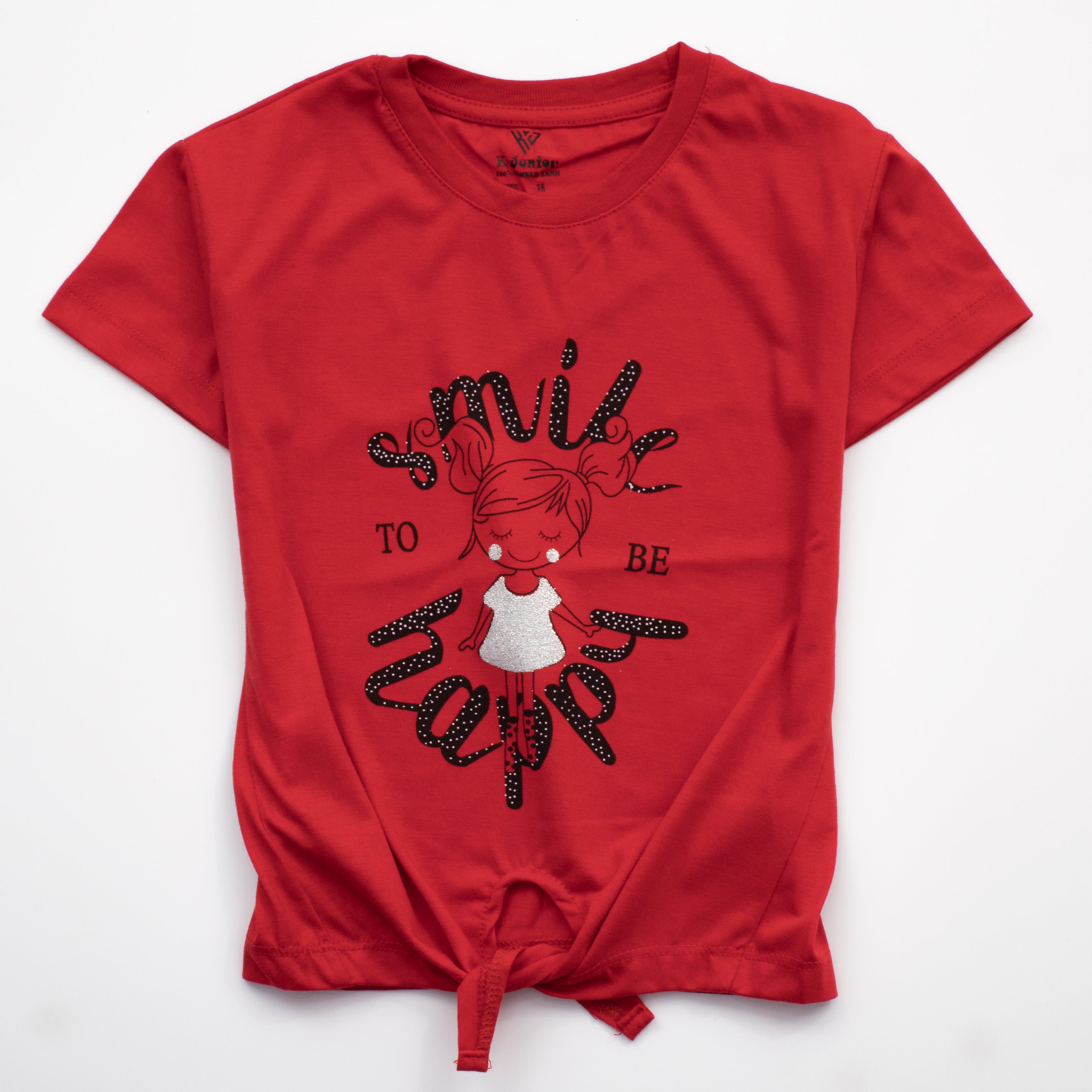 Infant Girls H/S T Shirt Code - ( Smile )