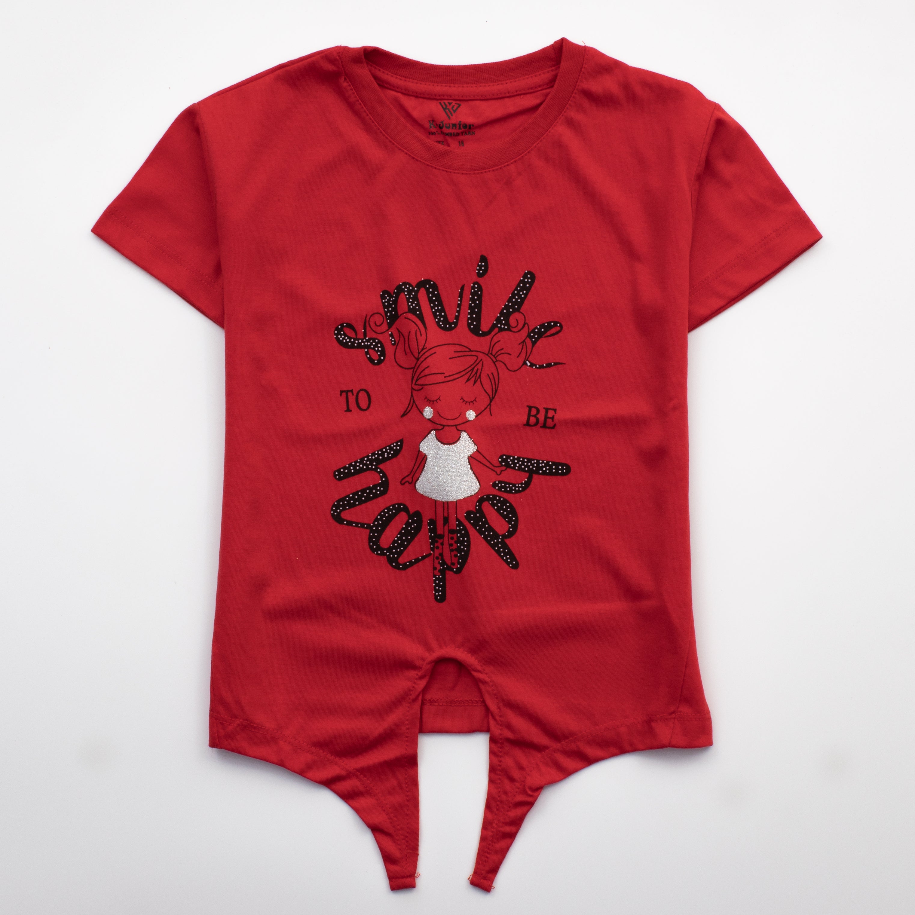 Infant Girls H/S T Shirt Code - ( Smile )