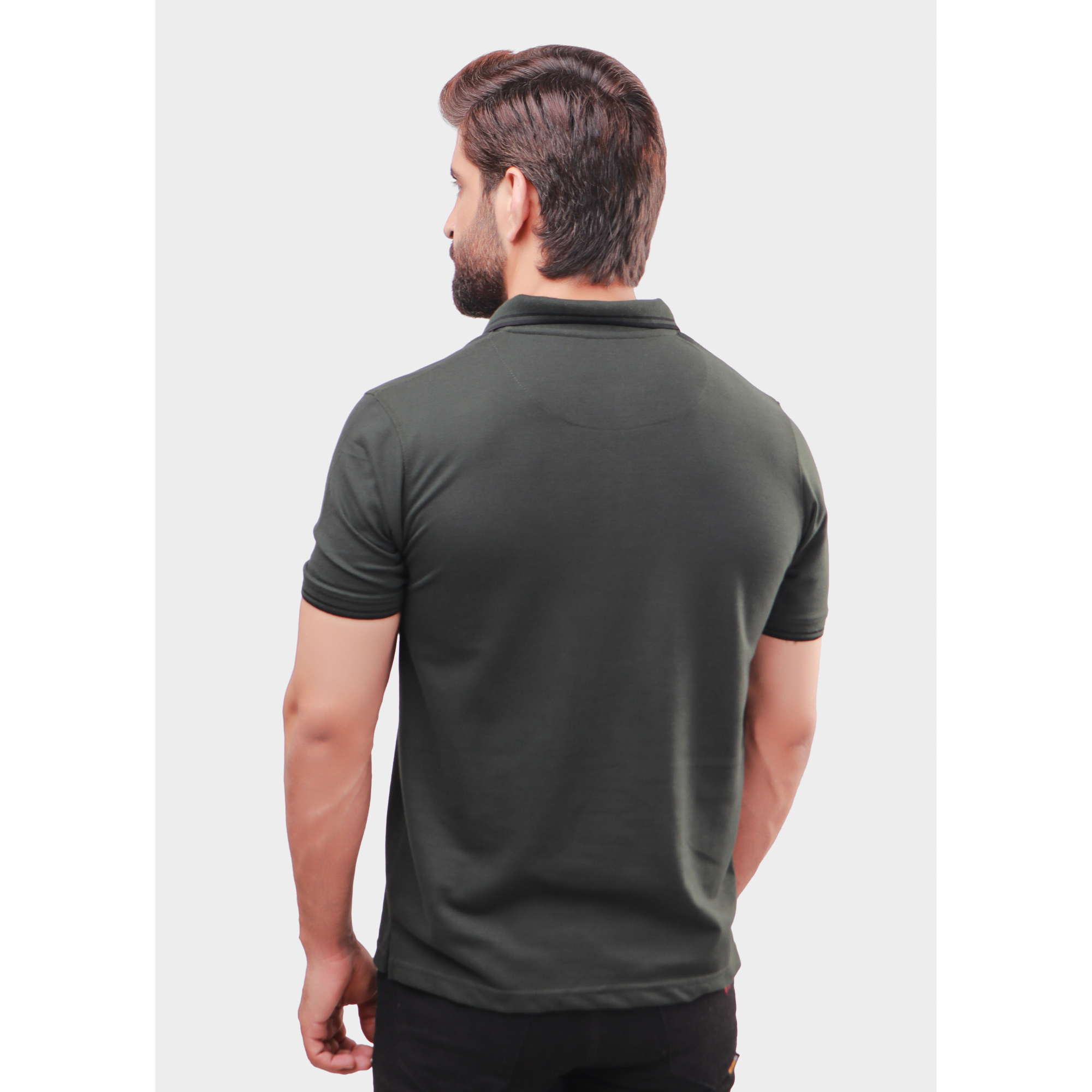 Men's Pique Half Sleeve Polo