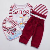 Newborn Boys Full Sleeves Rompers (7002)