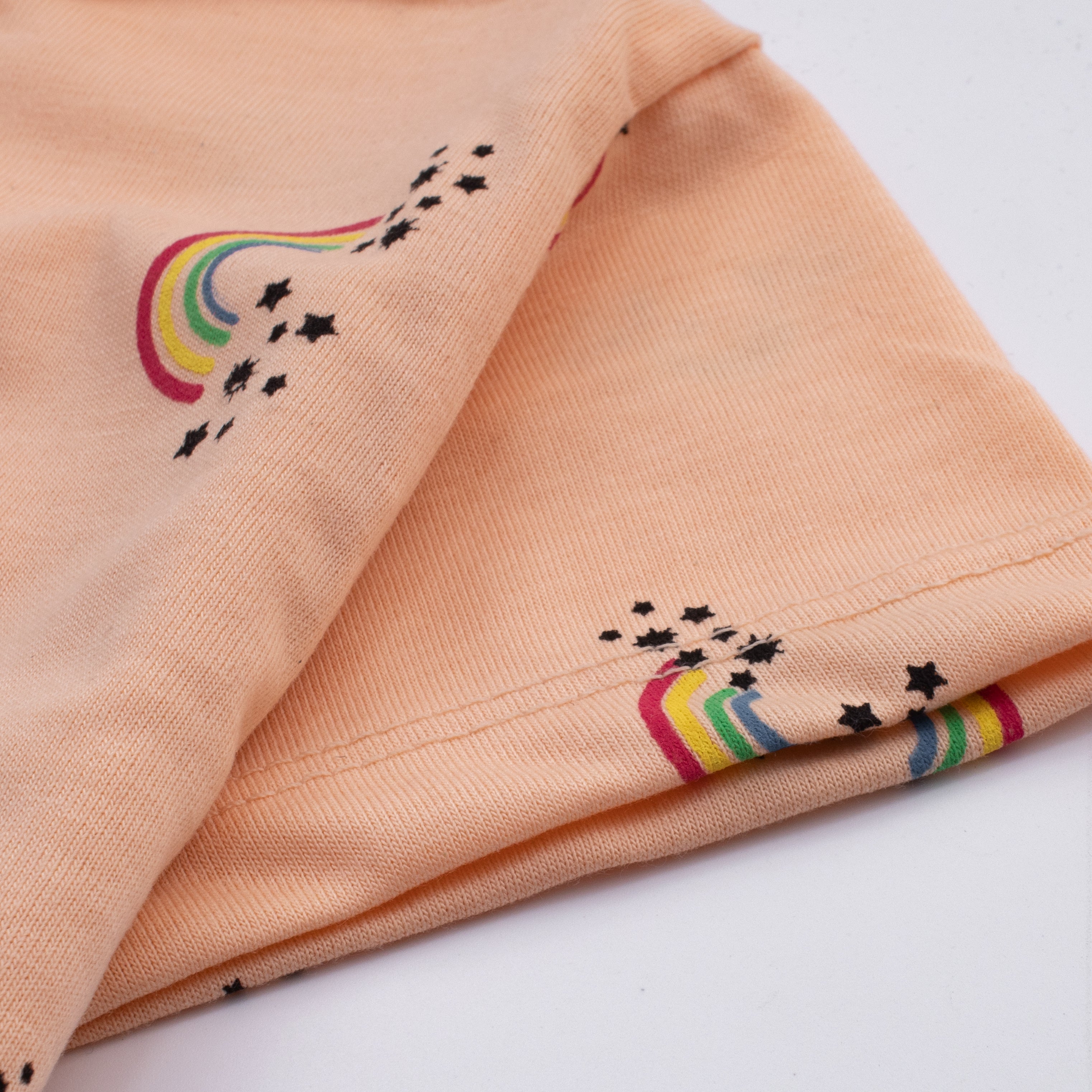 Infant Girls H/S T Shirt Code - ( Girls Rainbow)