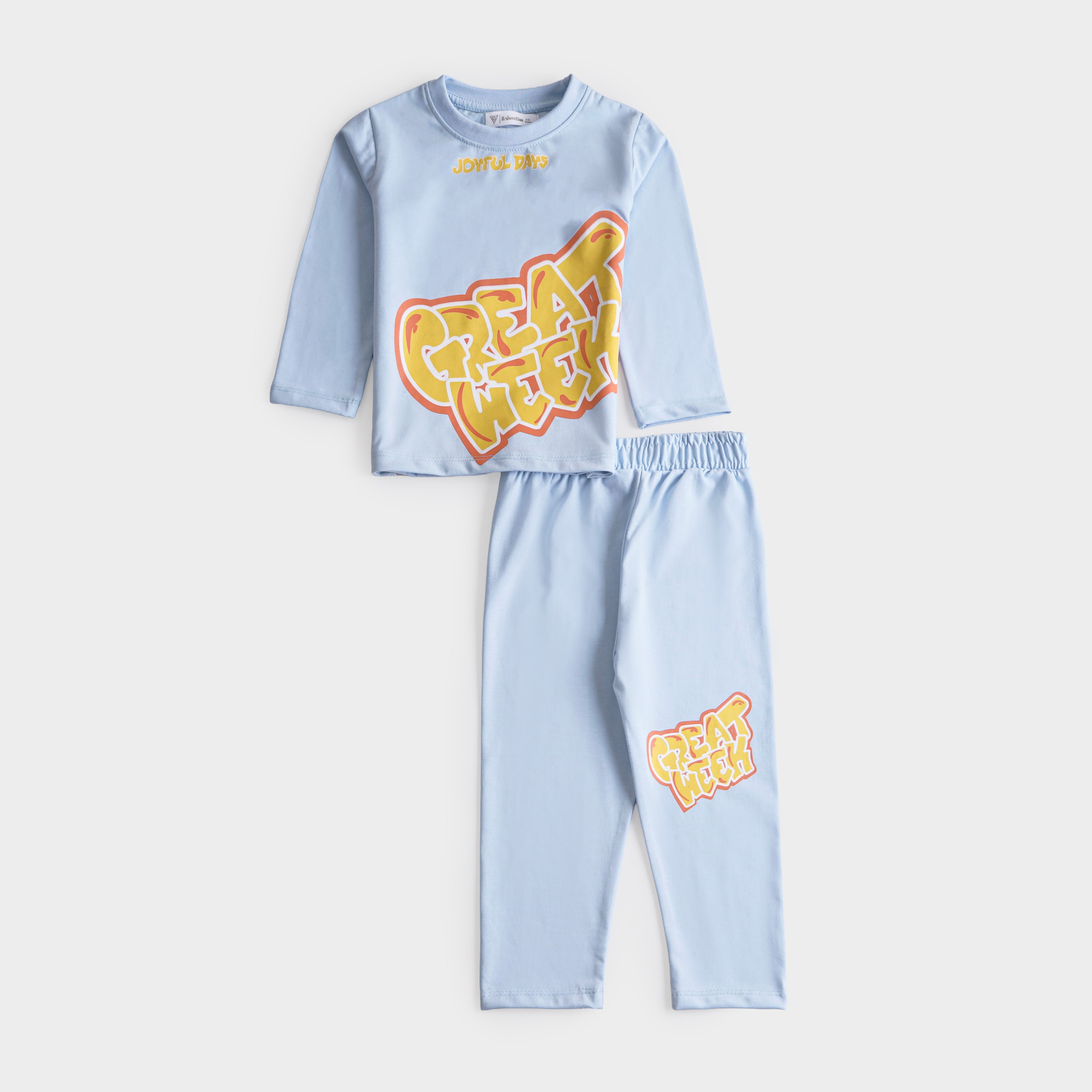 Boys Printed Full Sleeve Suit