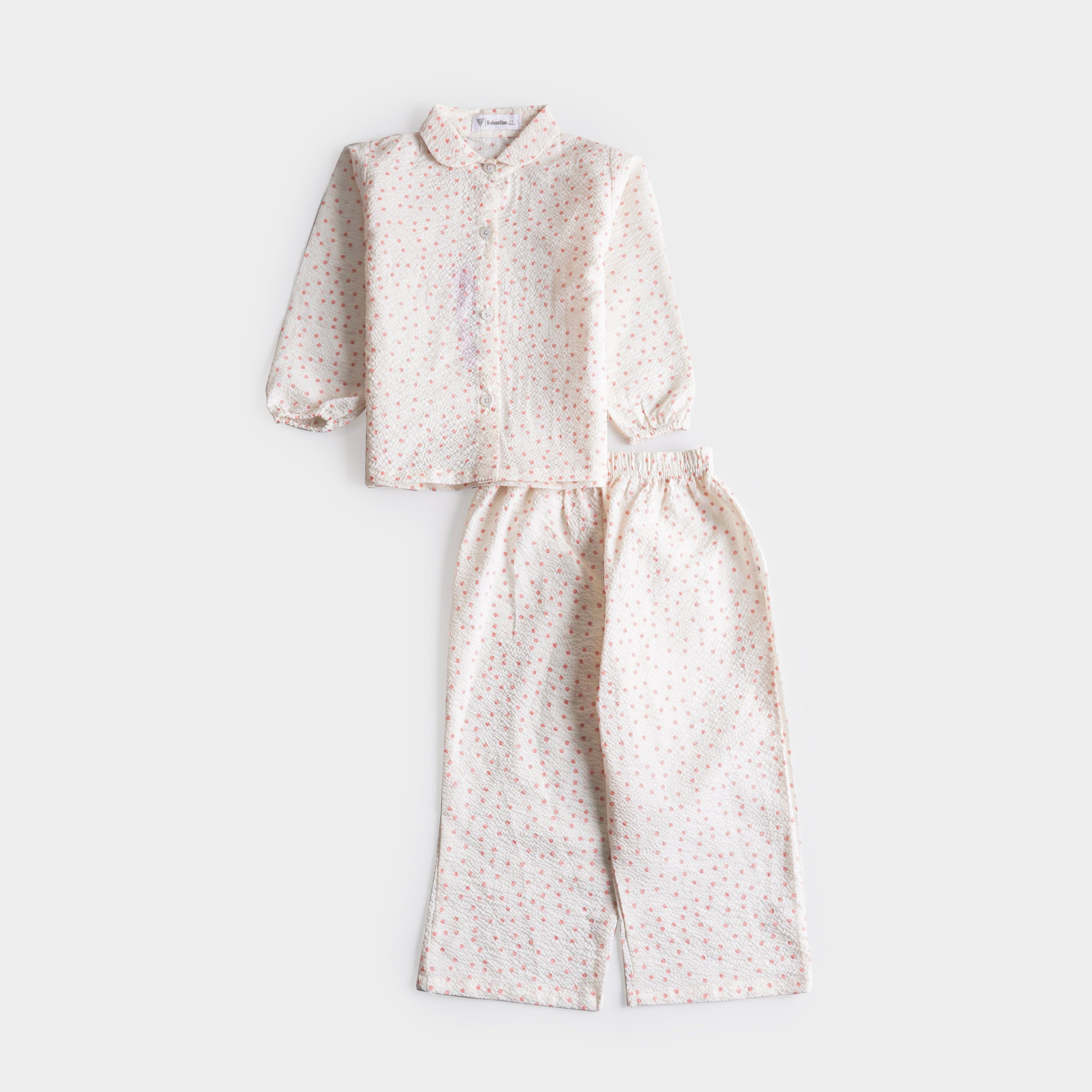 Girls Woven Full Sleeves Suit