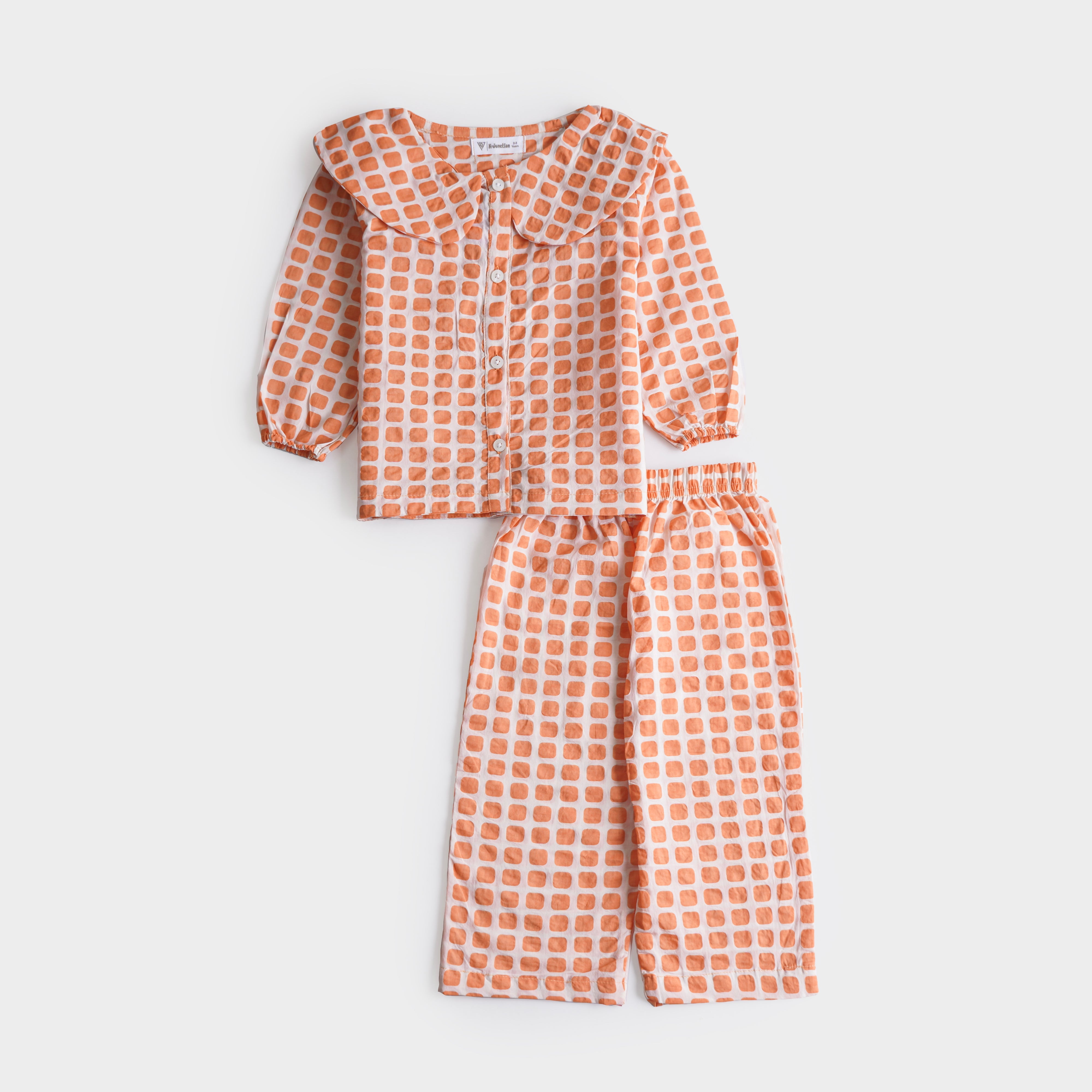 Girls Woven Full Sleeves Suit