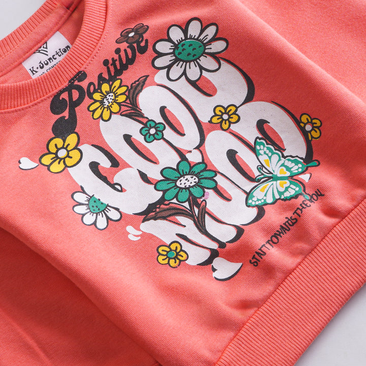 Girls Terry Sweatshirt
