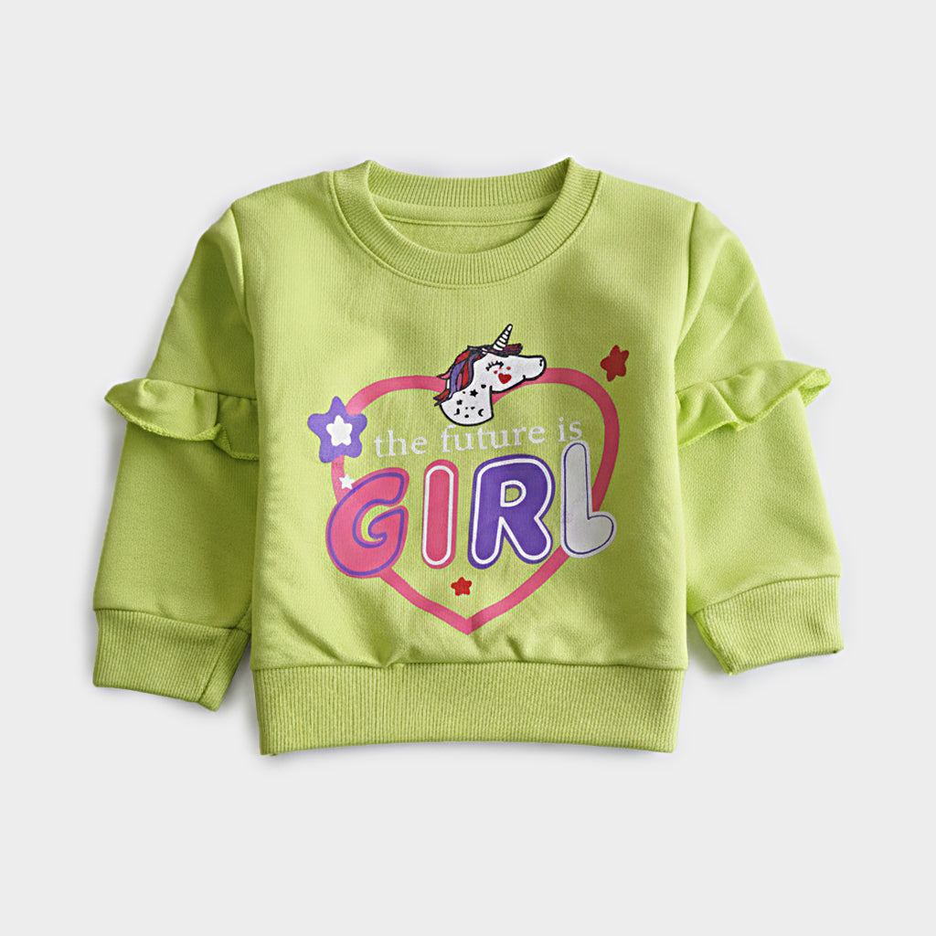 Girls Terry Sweatshirt