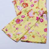 Women's 2Pcs Printed Suit Color Lemon