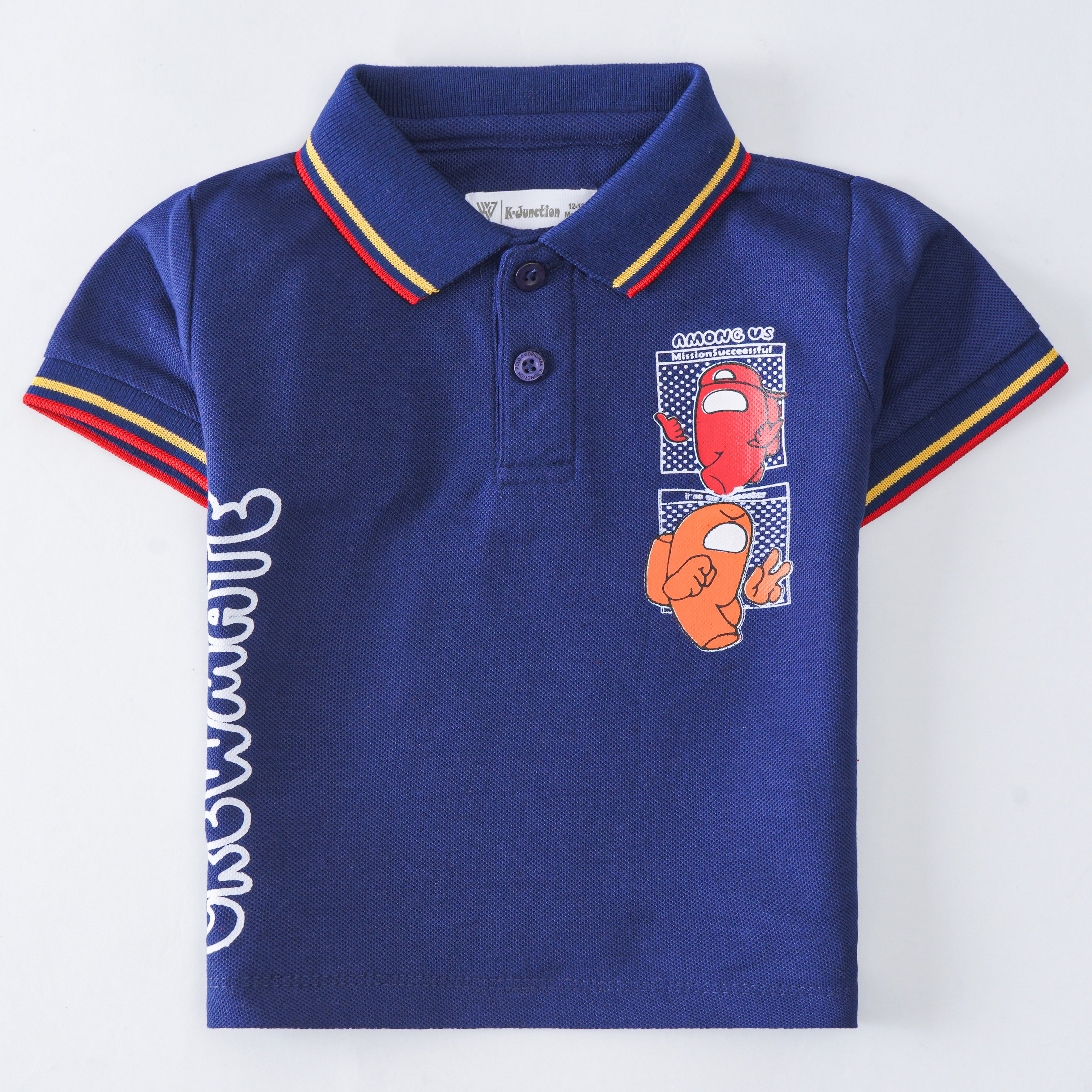 Boys Half Sleeves Polo T-Shirt