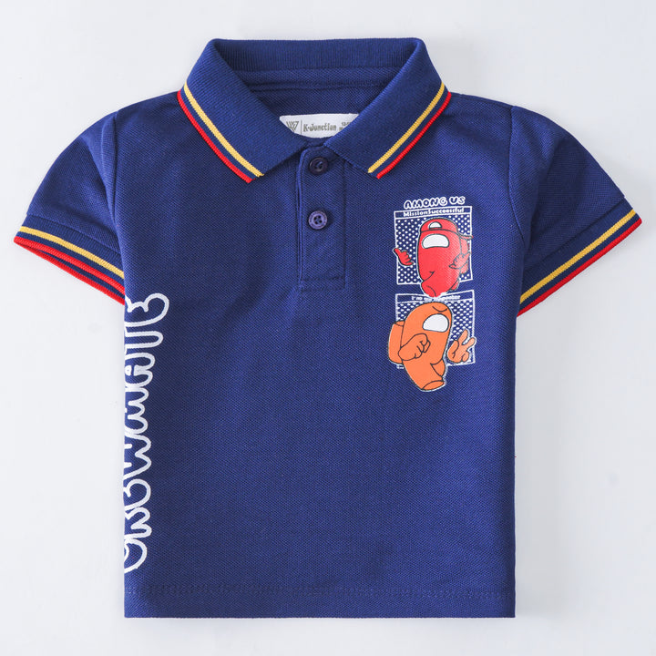 Boys Half Sleeves Polo T-Shirt