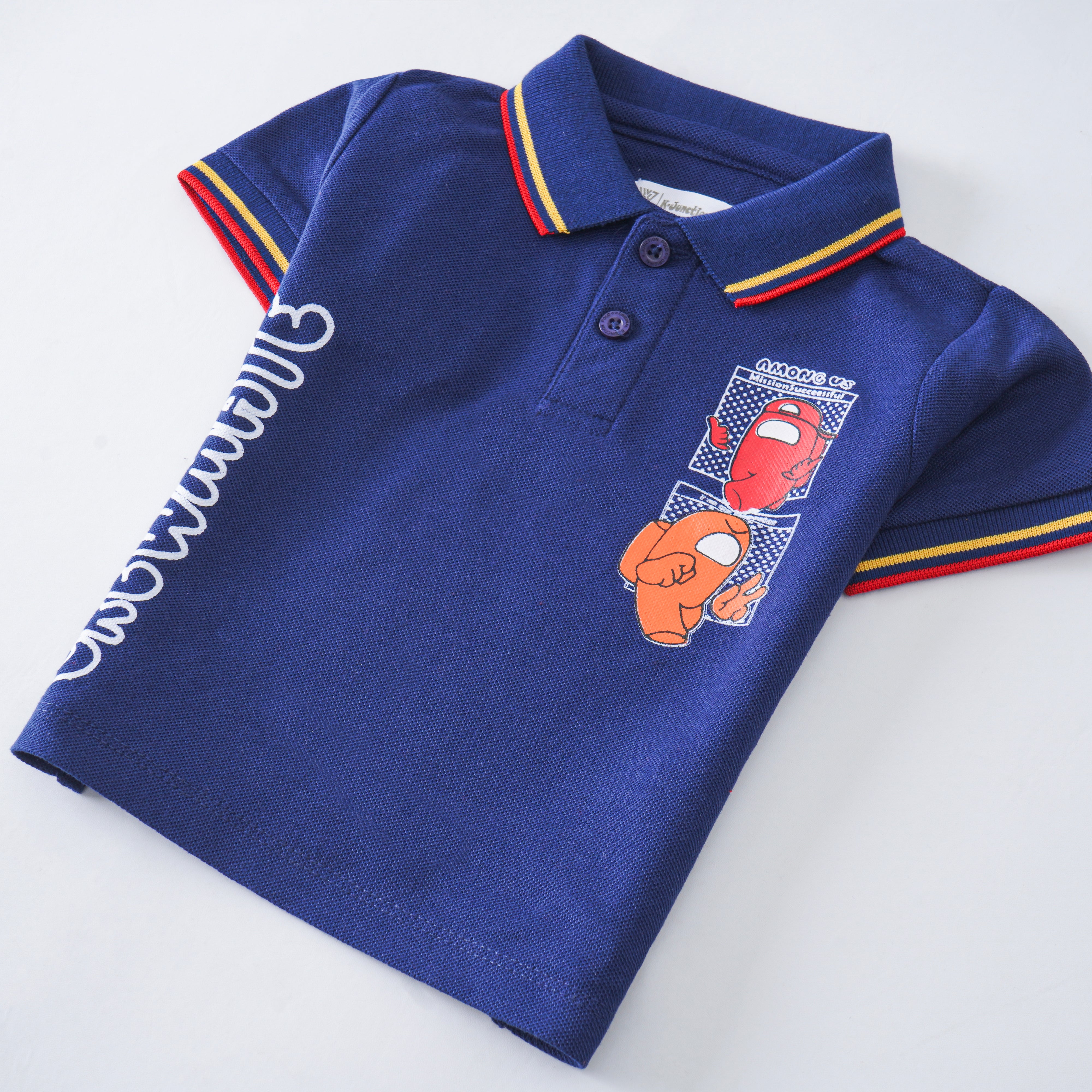 Boys Half Sleeves Polo T-Shirt