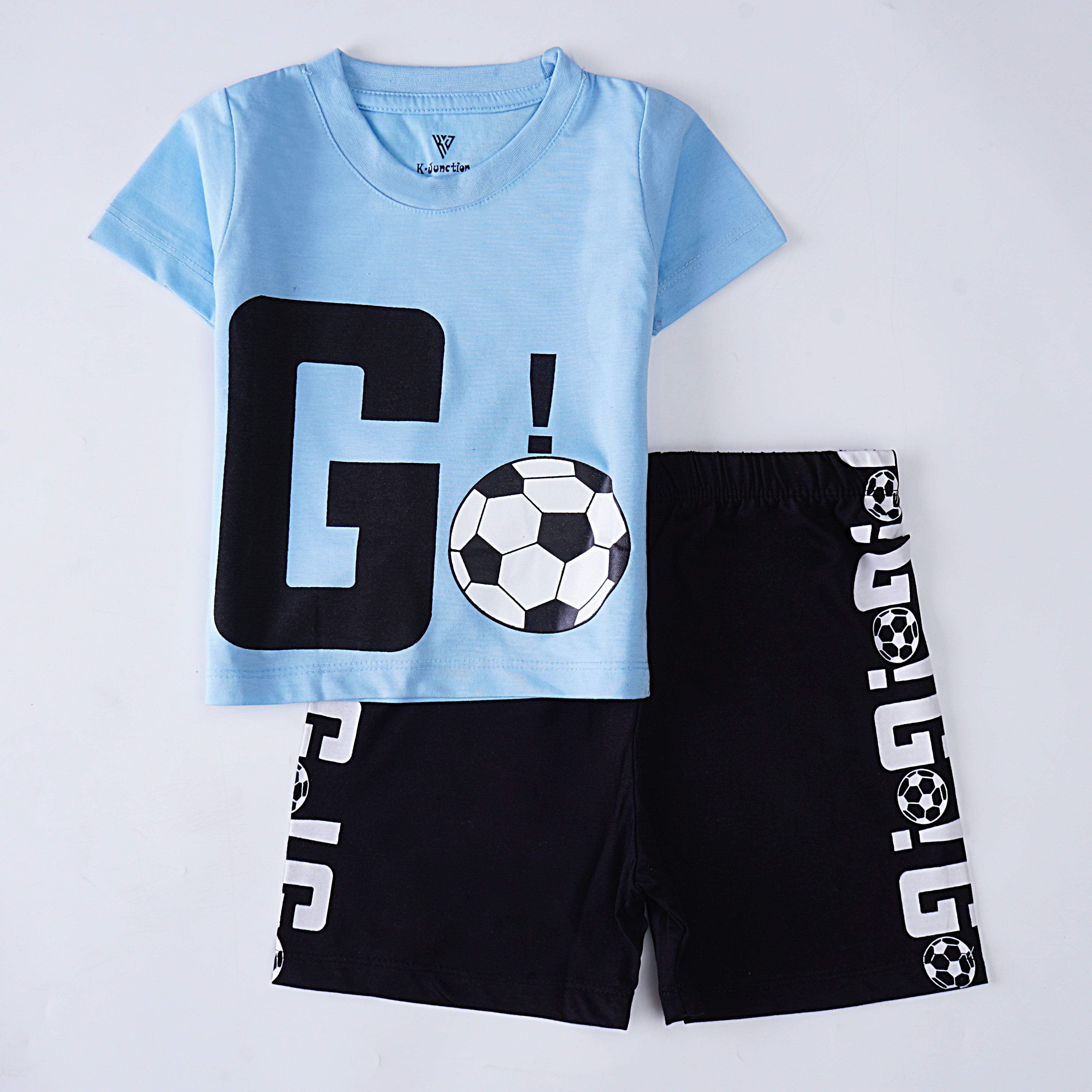 Boys Half Sleeves 2 Piece Suit