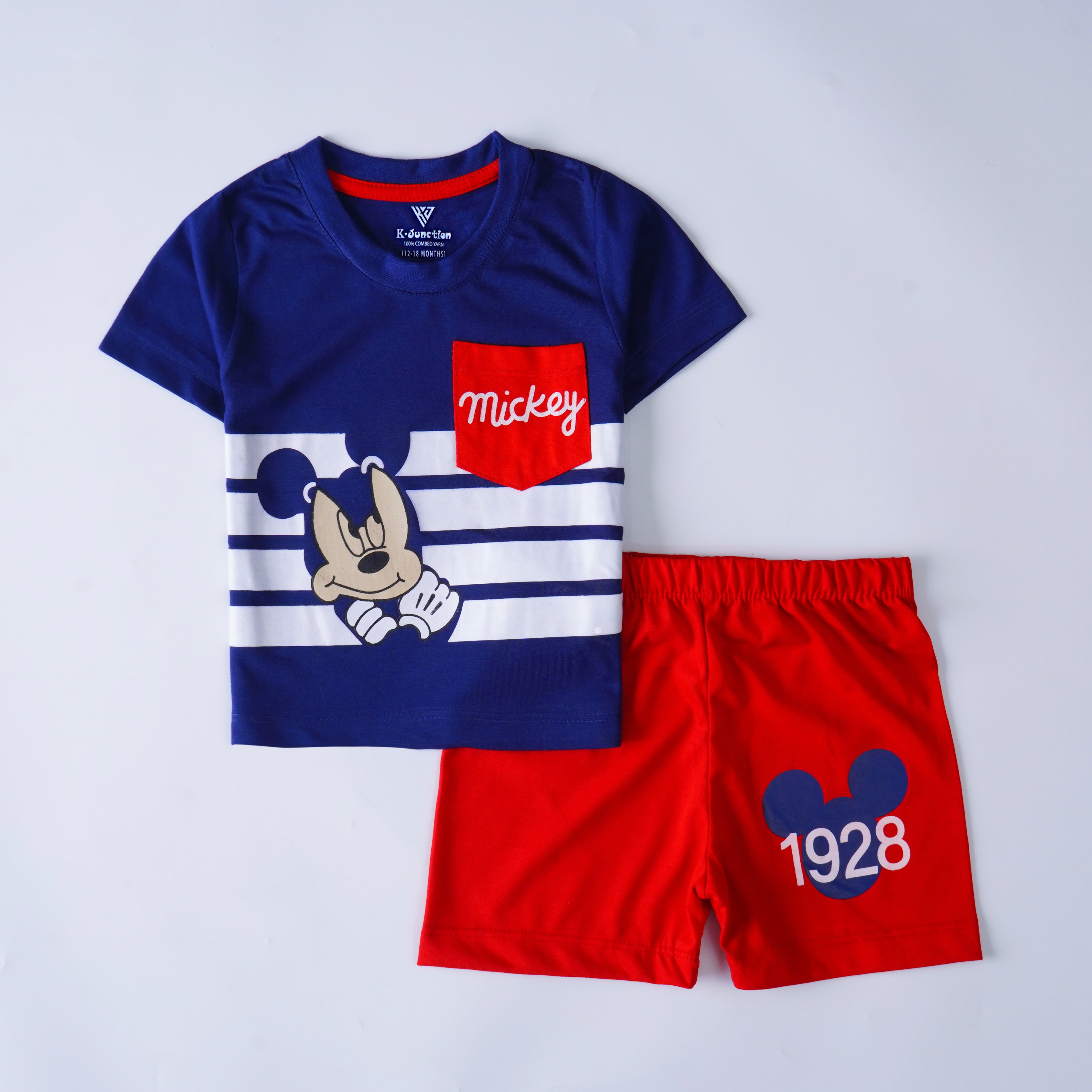 Boys Half Sleeves 2 Piece Suit