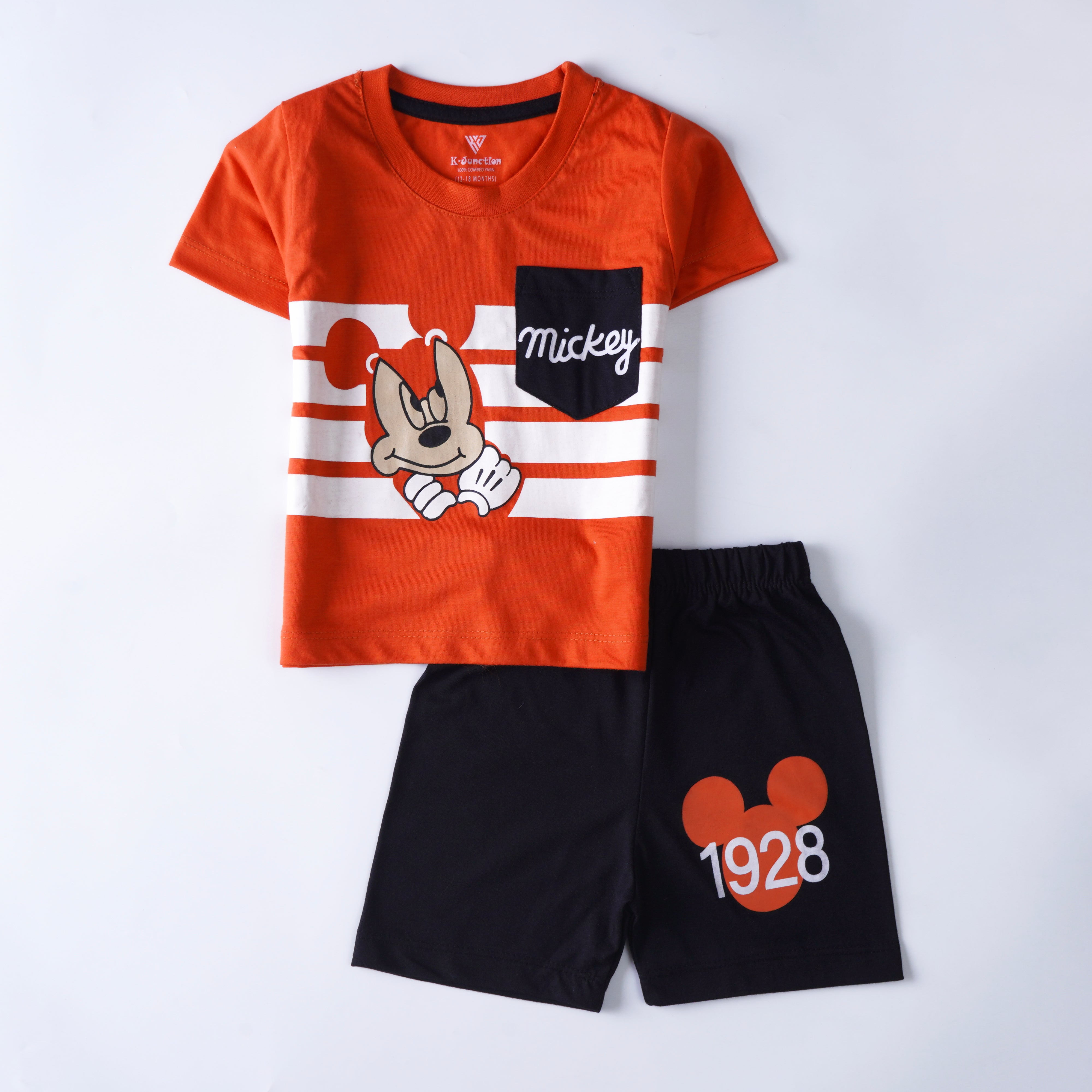 Boys Half Sleeves 2 Piece Suit