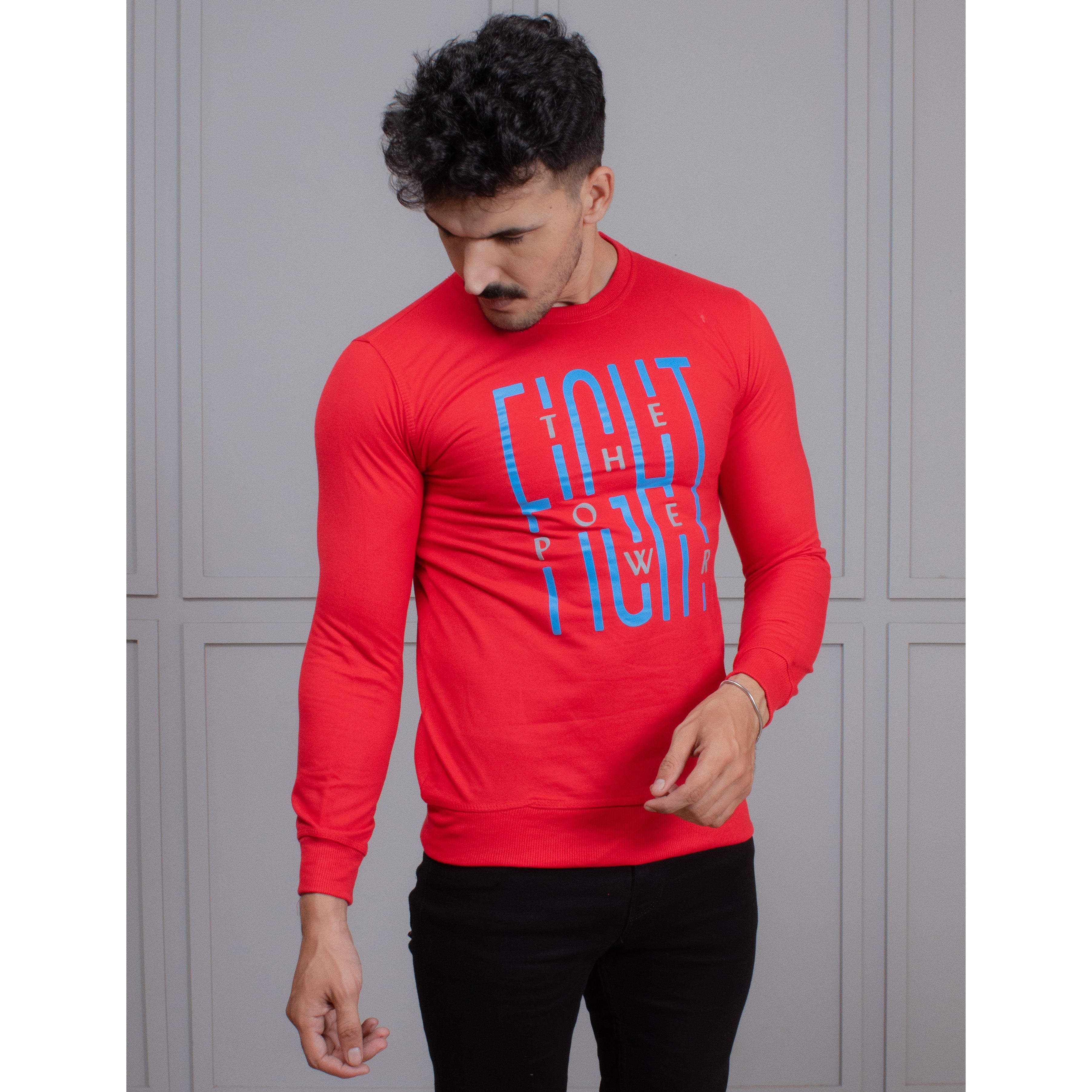 Mens Sweatshirt (Fight-Big)