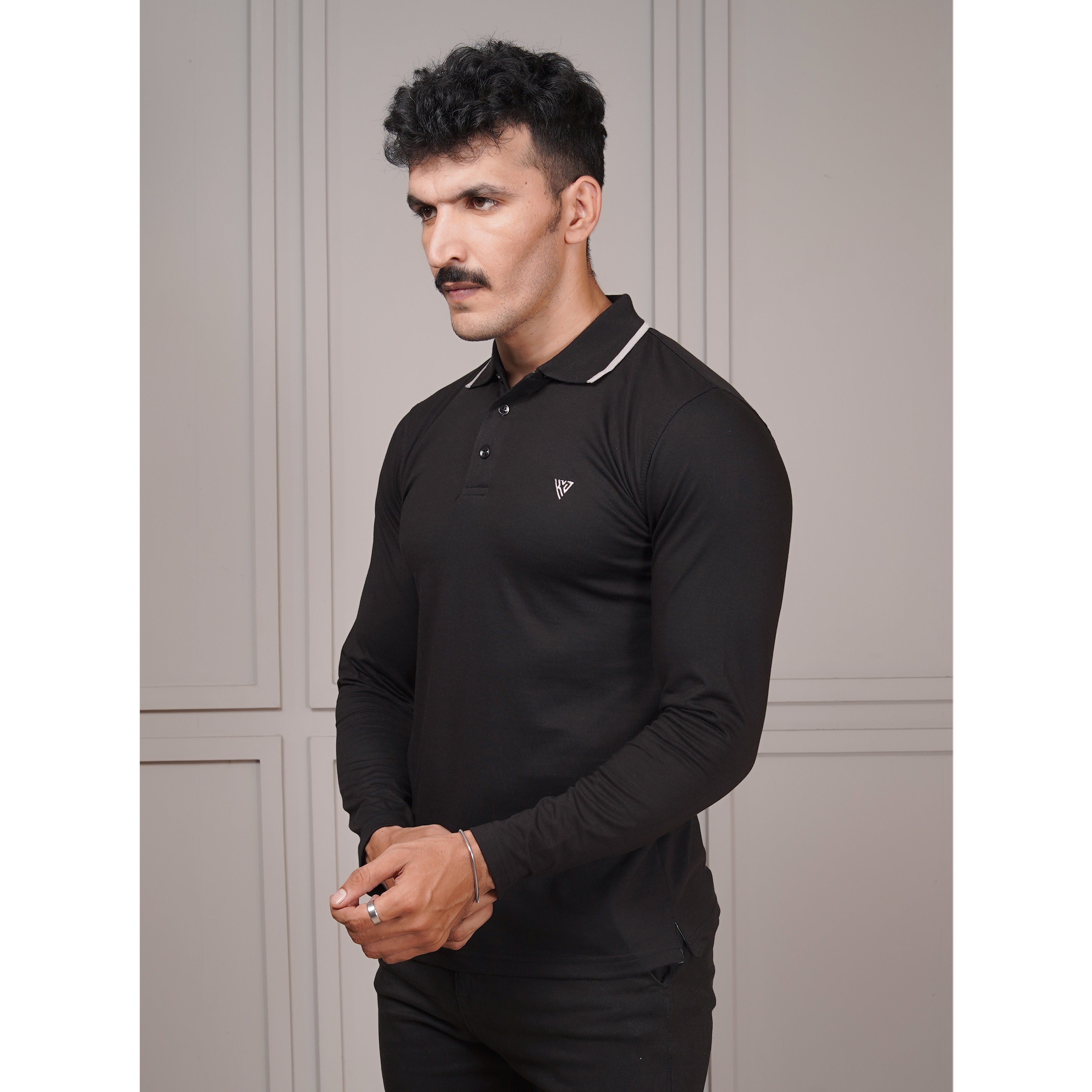 Men's Full Sleeve Polo Code-C