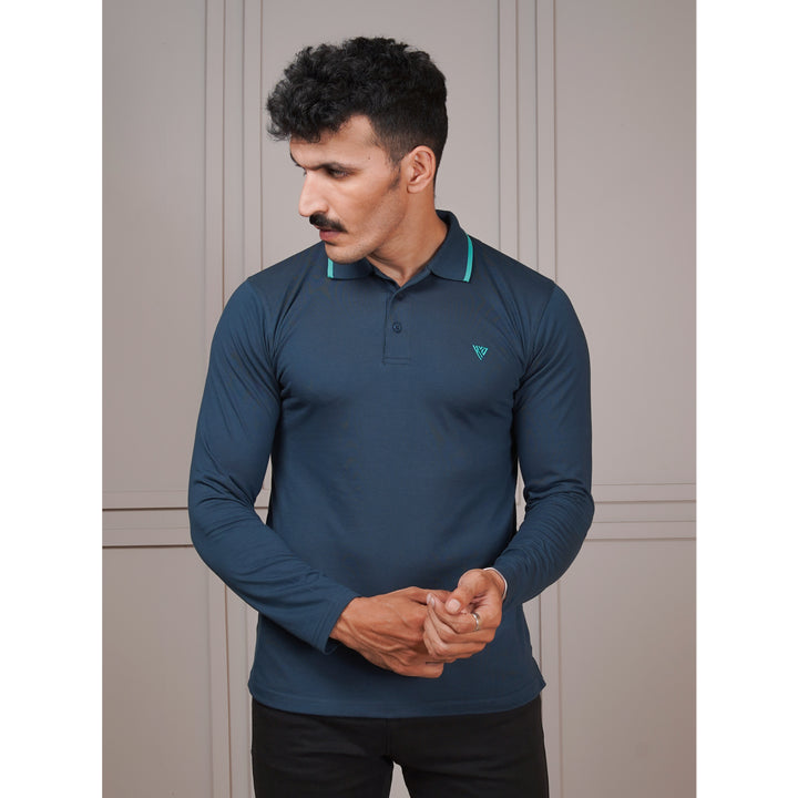 Men's Full Sleeve Polo Code-D