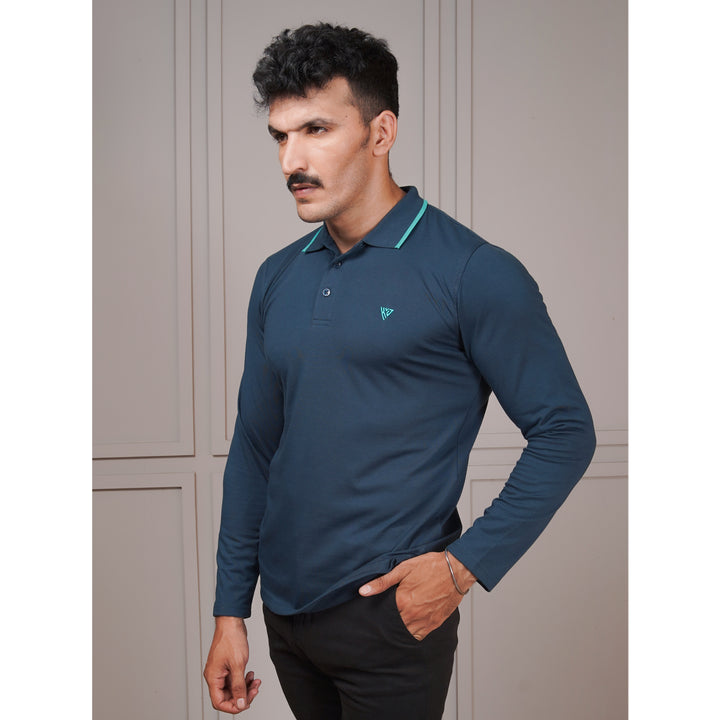 Men's Full Sleeve Polo Code-D
