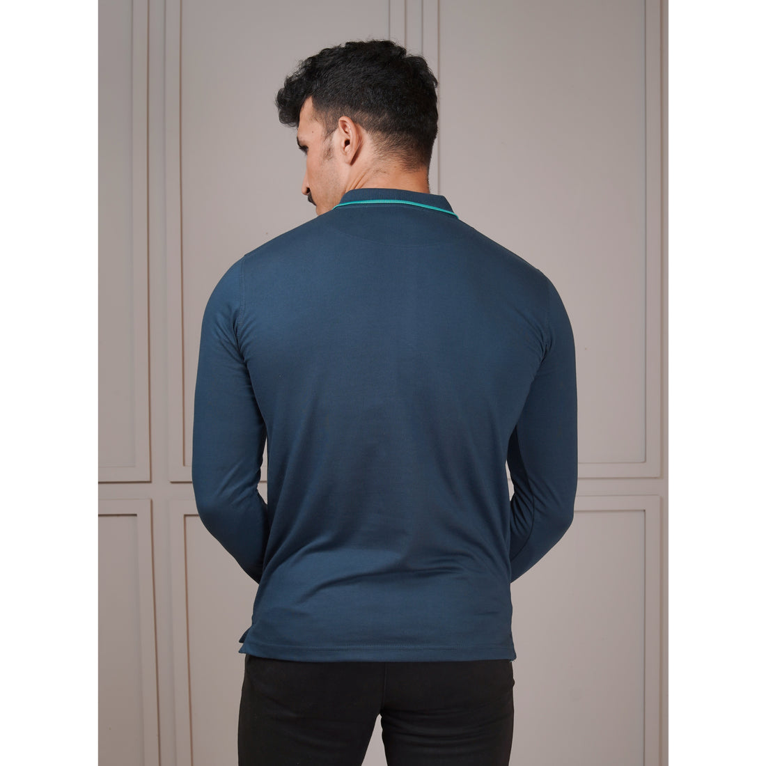 Men's Full Sleeve Polo Code-D