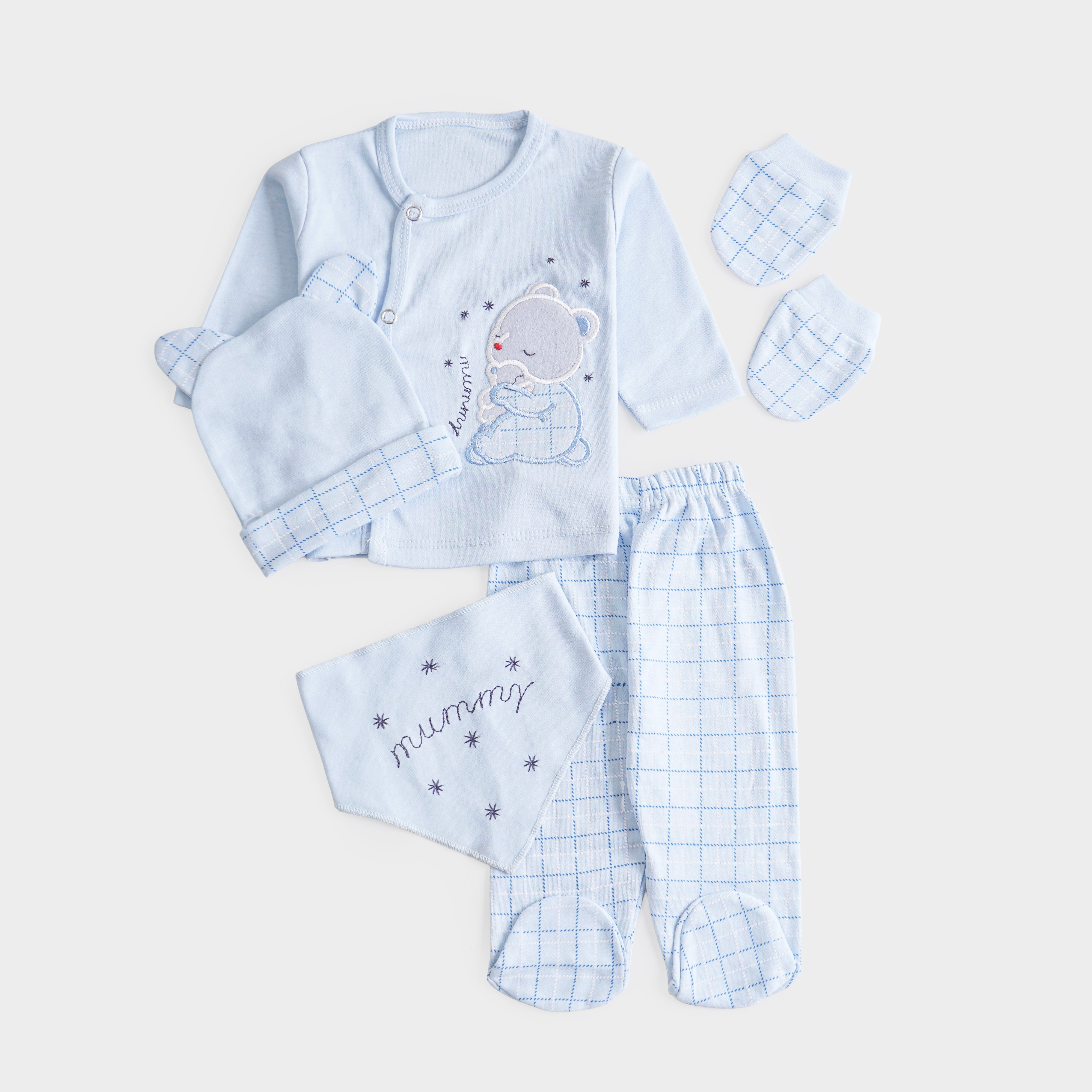 Infant Boy 5 Pcs Gift Sets