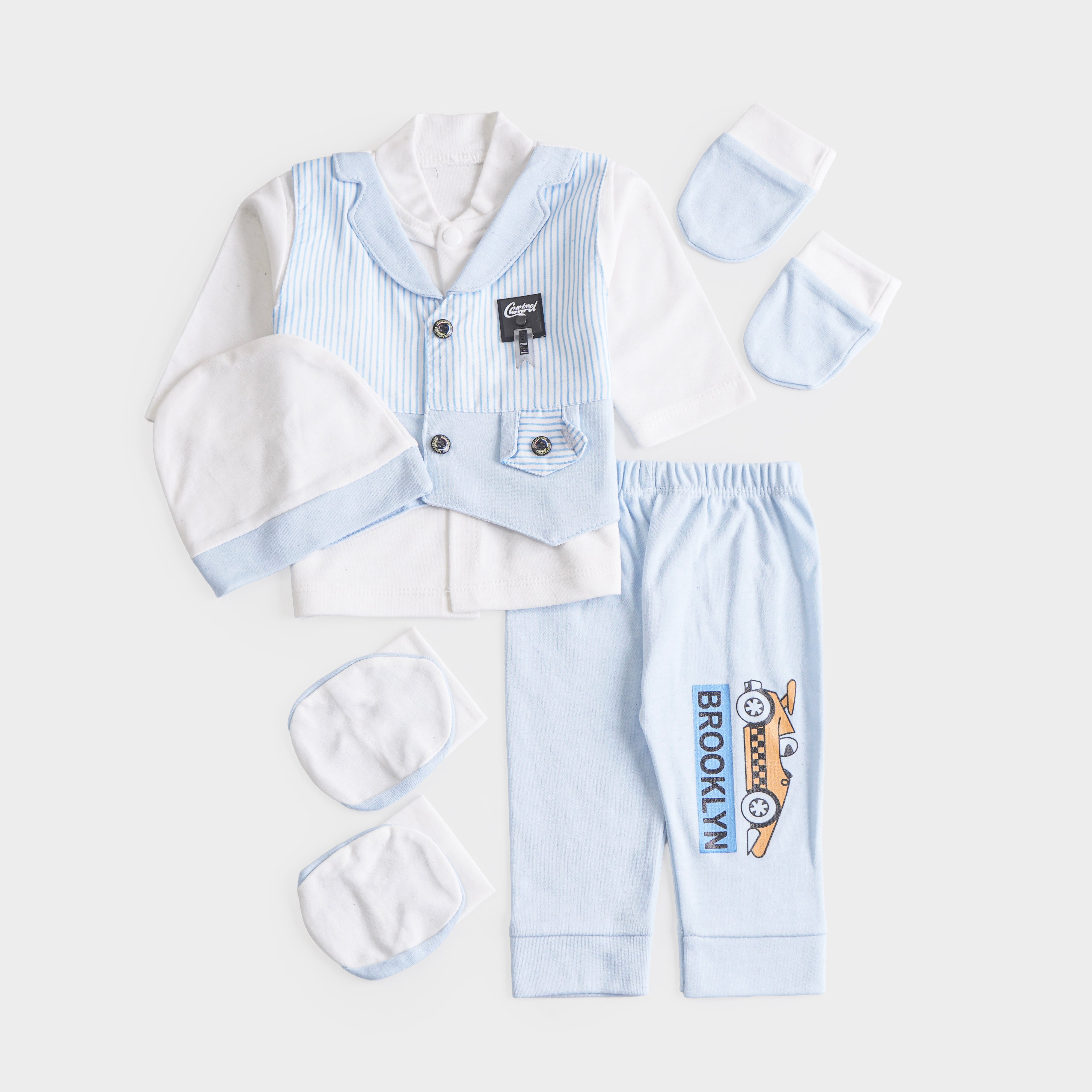 Infant Boy 5 Pcs Gift Sets