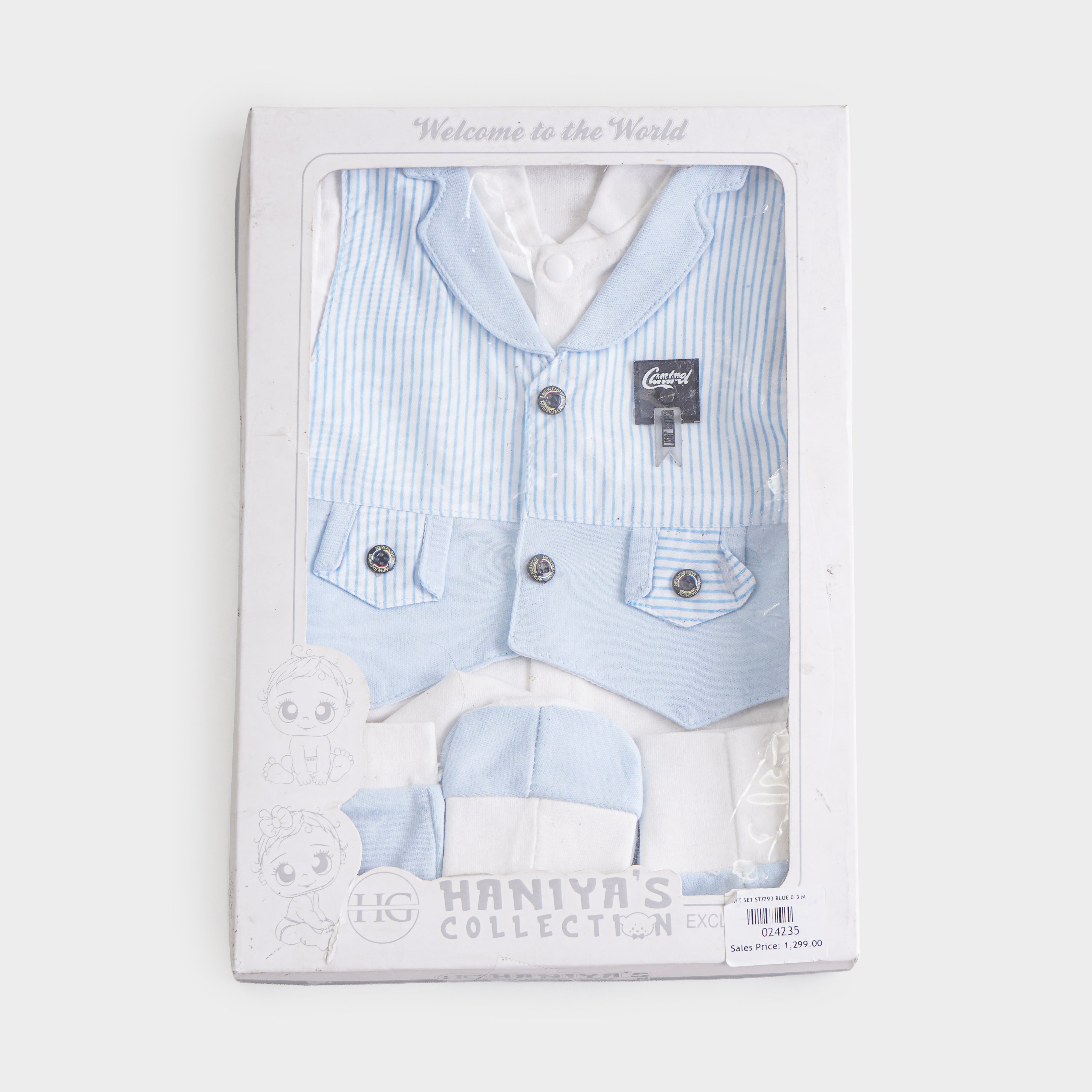 Infant Boy 5 Pcs Gift Sets