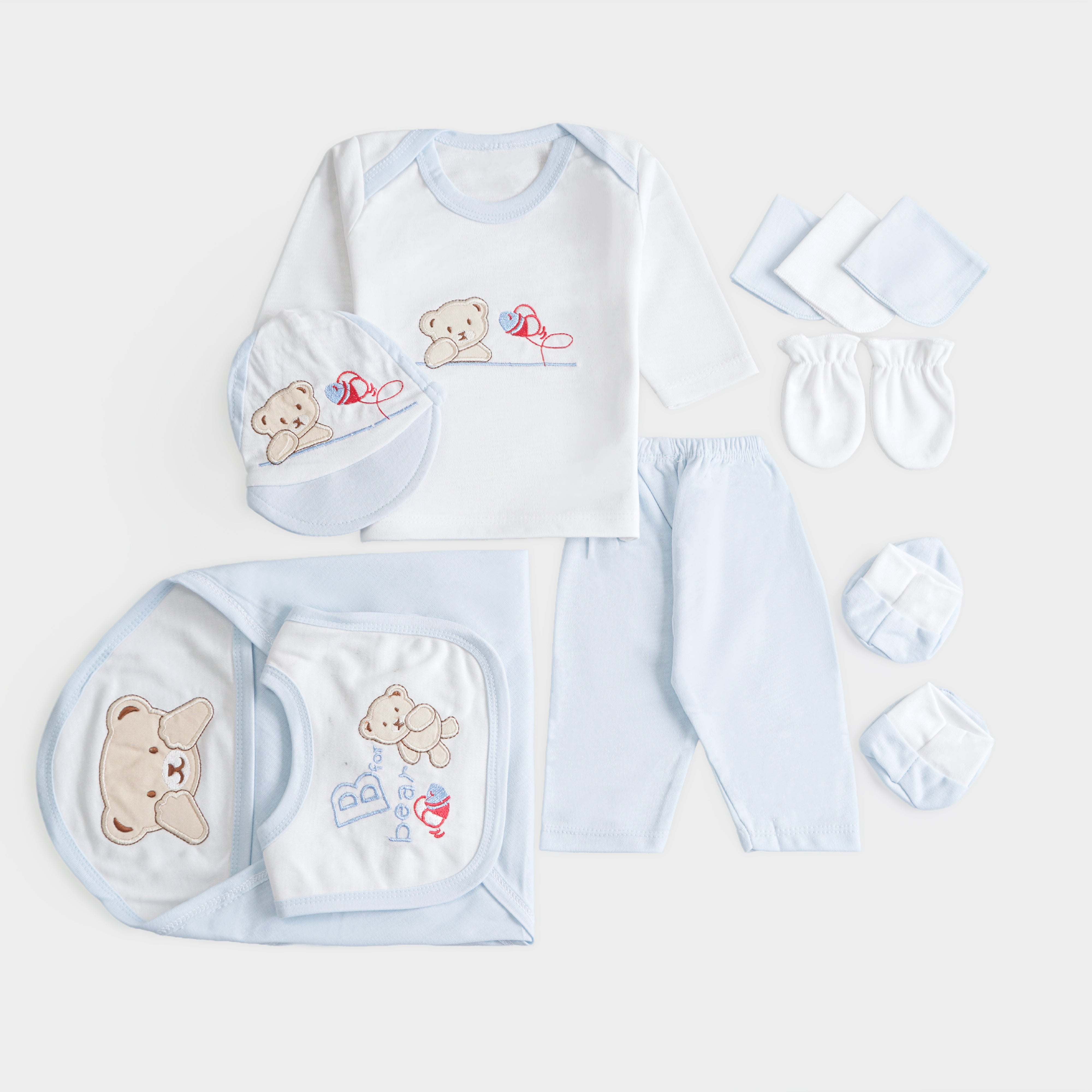 Infant Boy 10 Pcs Gift Sets