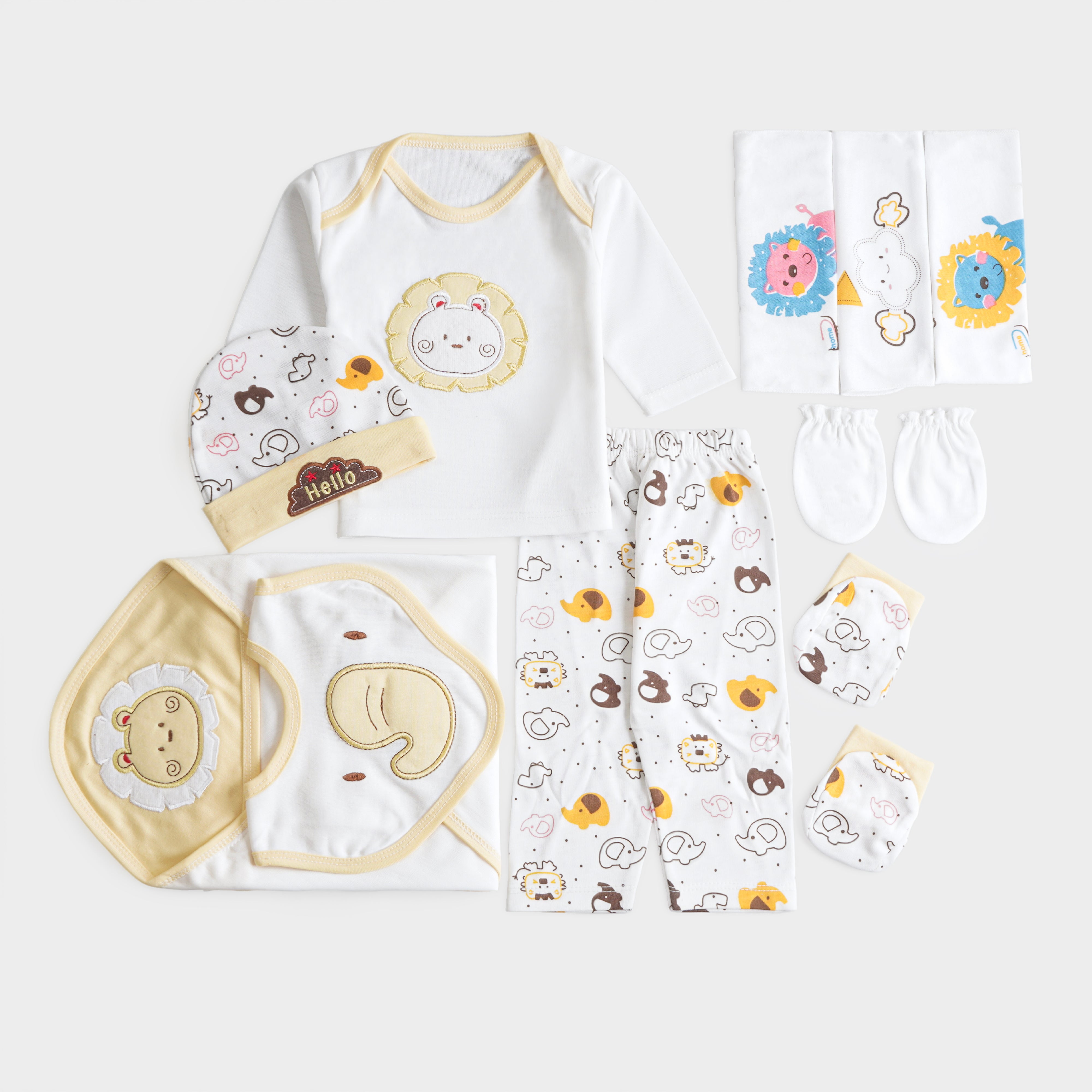 Infant Boy 10 Pcs Gift Sets