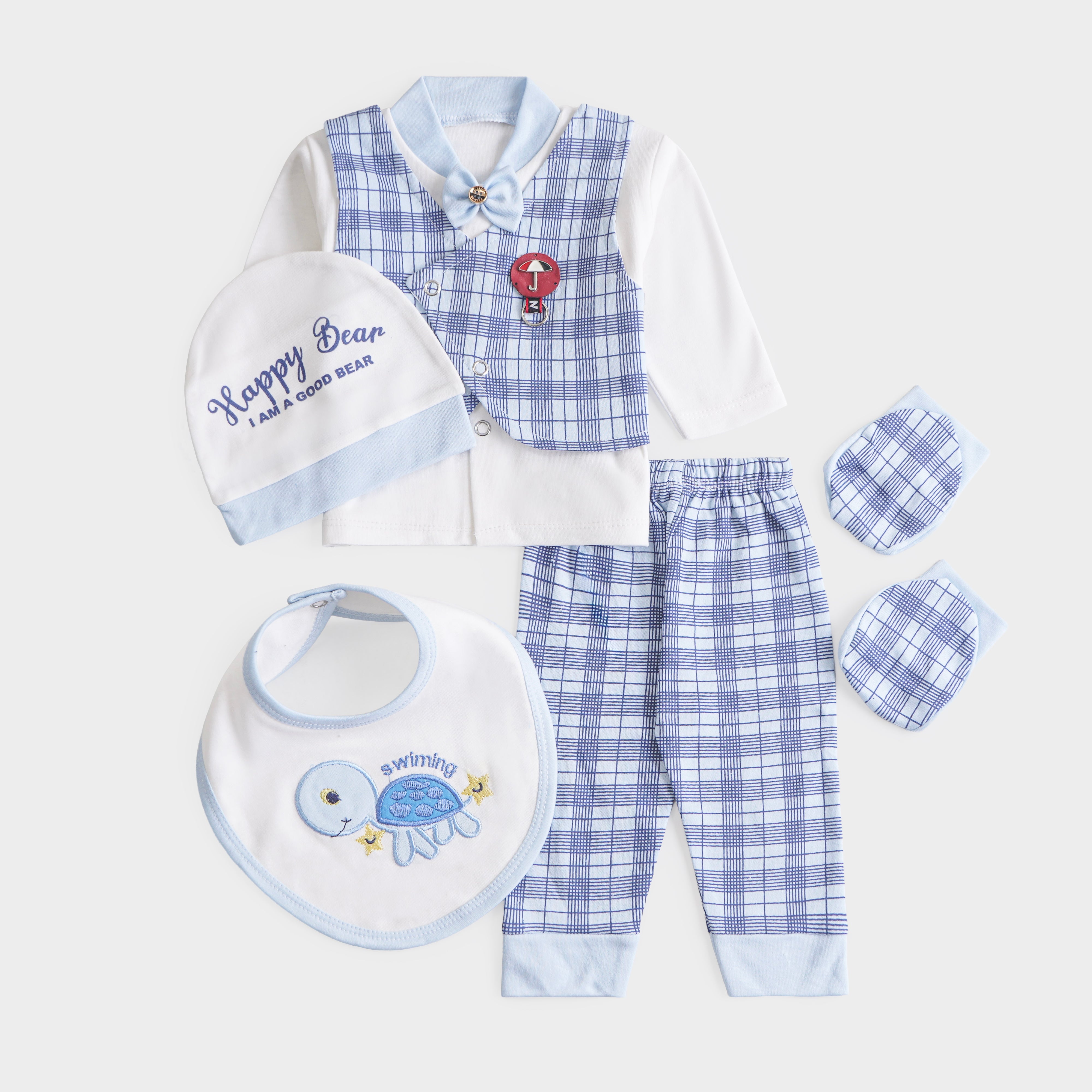 Infant Boy 5 Pcs Gift Sets