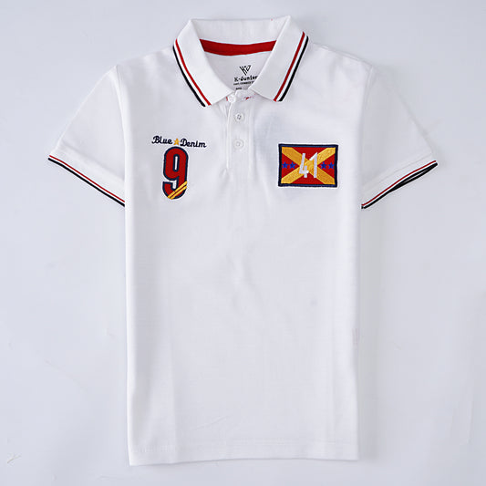 Boys Half Sleeves Polo T-Shirt (9)