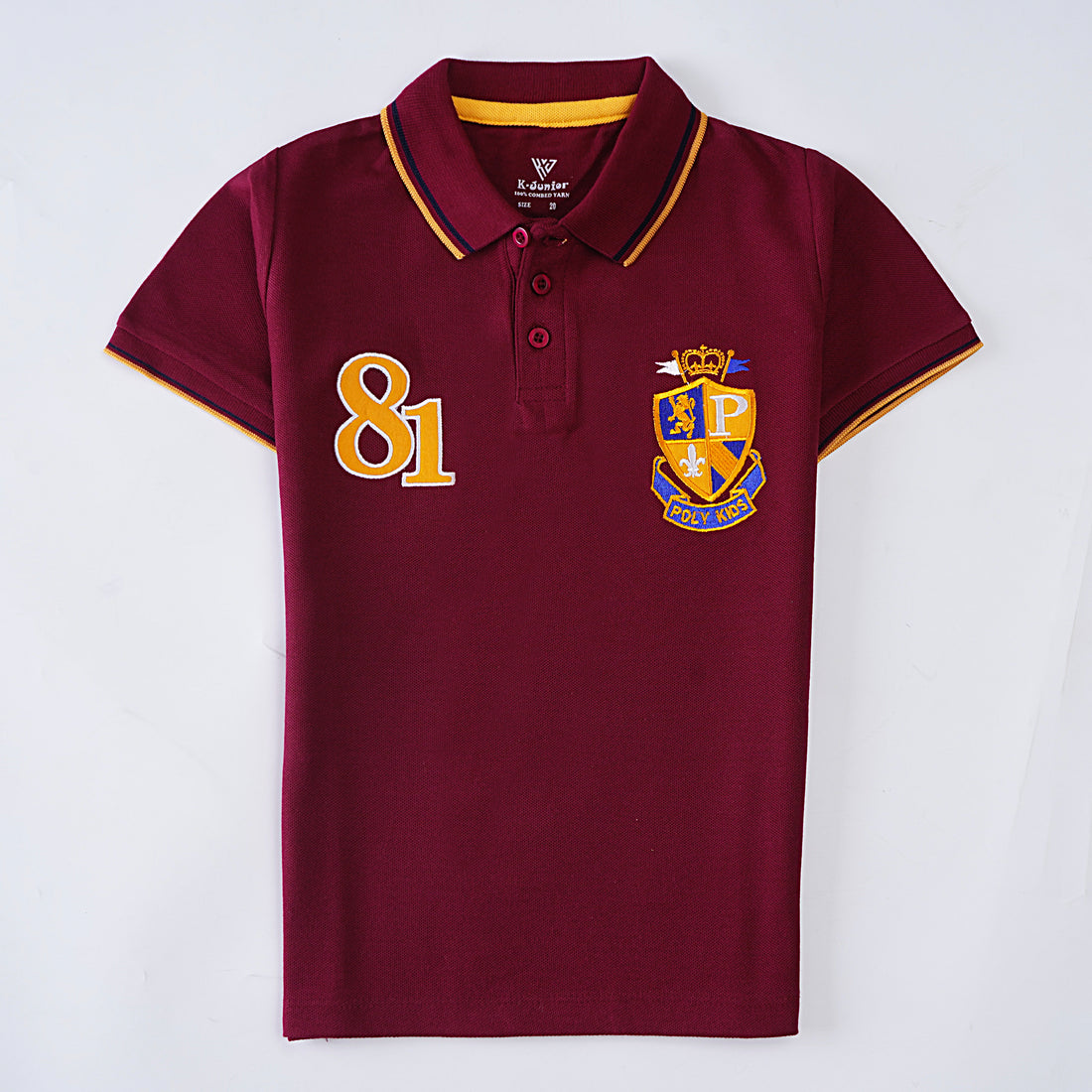 Boys Half Sleeves Polo T-Shirt (81)