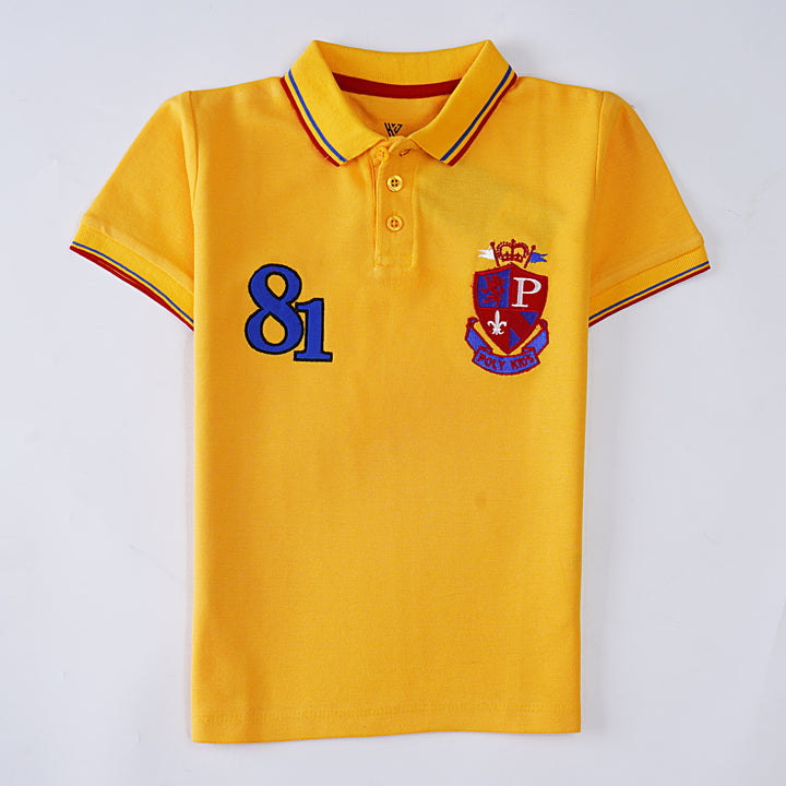 Boys Half Sleeves Polo T-Shirt (81)