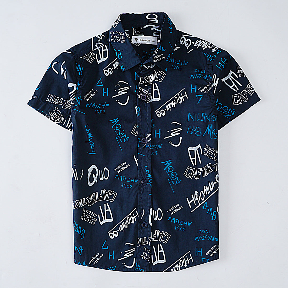 Boys Printed Half Sleeves Shirt