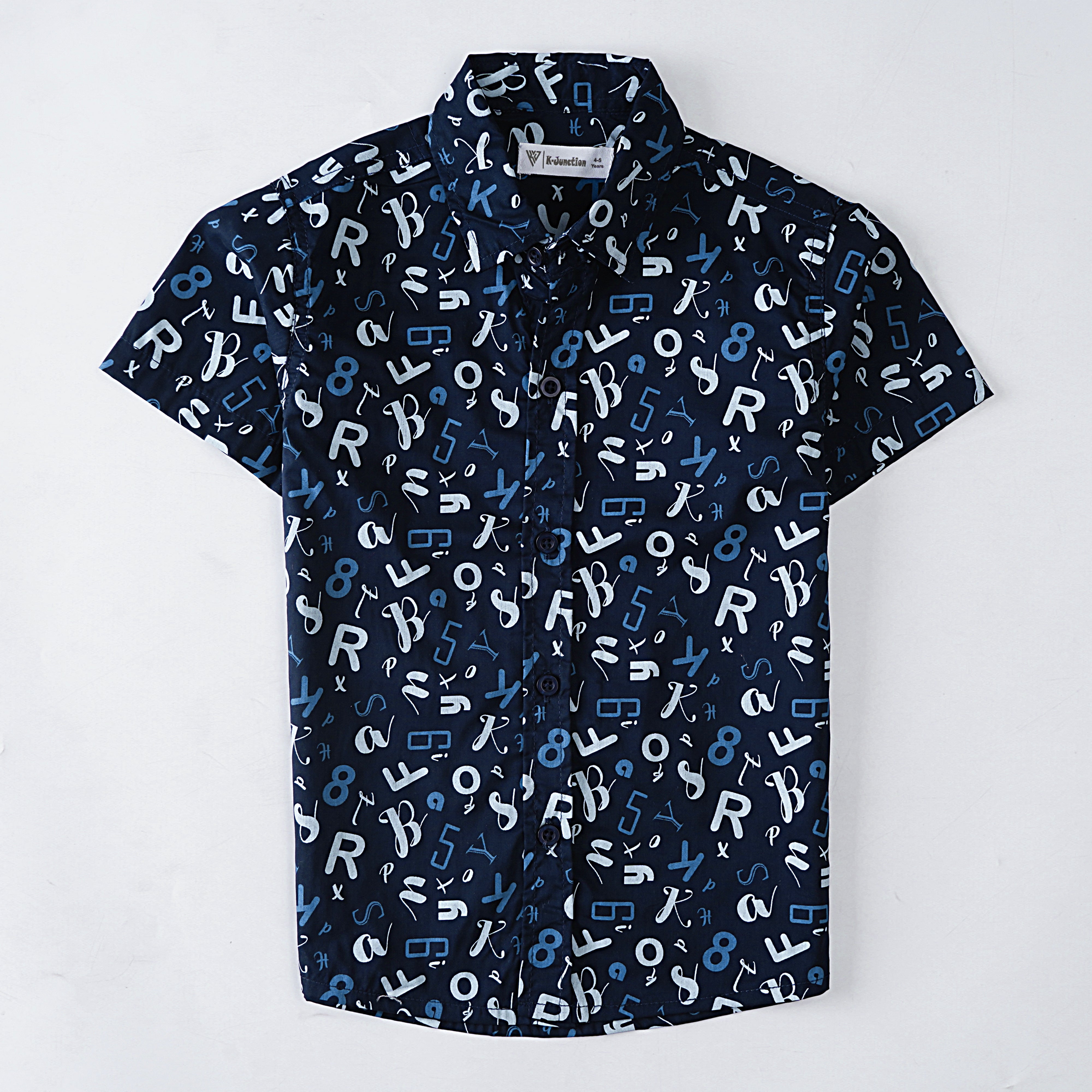 Boys Printed Half Sleeves Shirt