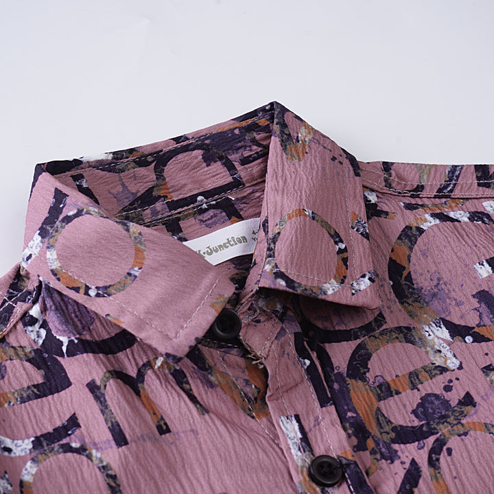 Boys Printed Half Sleeves Shirt
