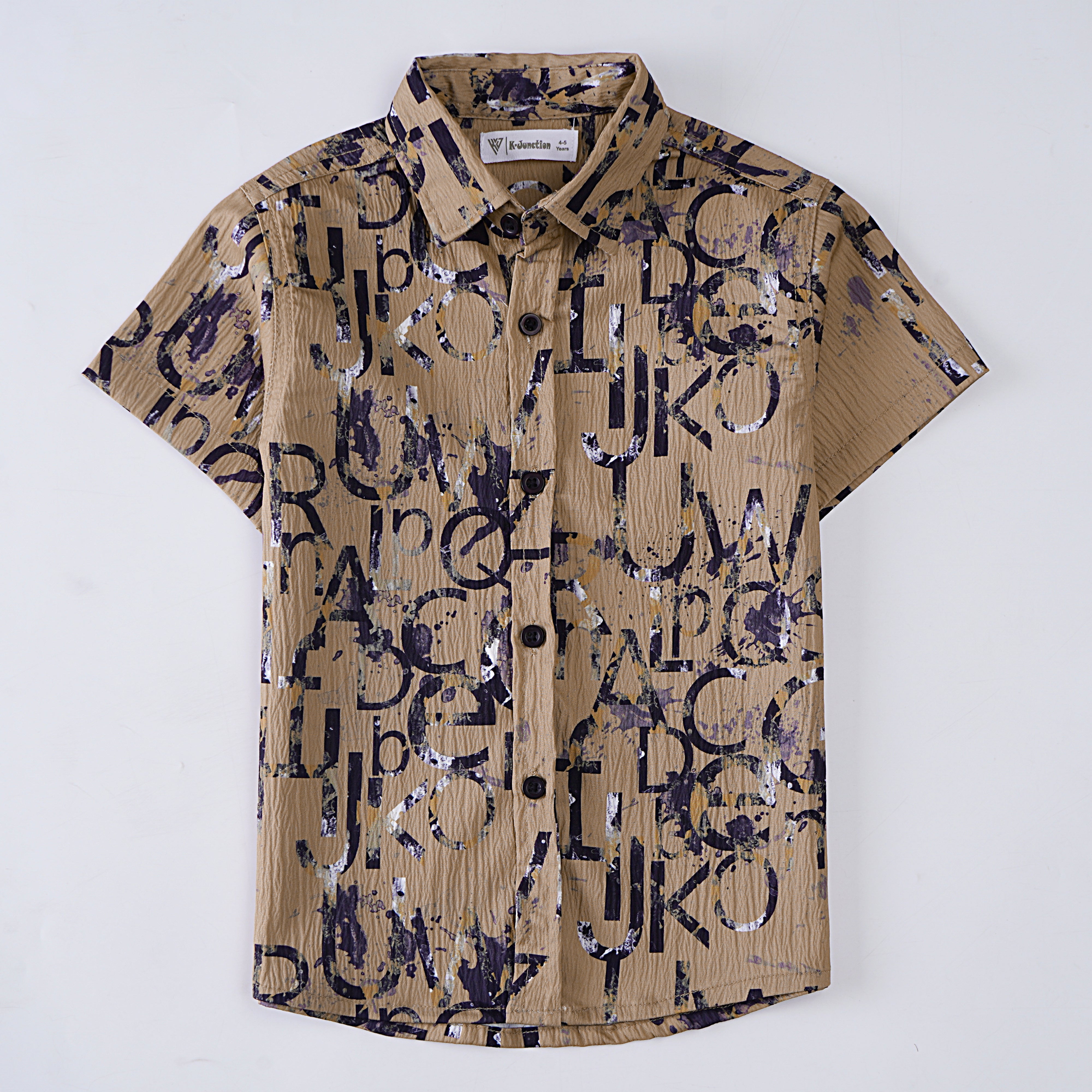 Boys Printed Half Sleeves Shirt