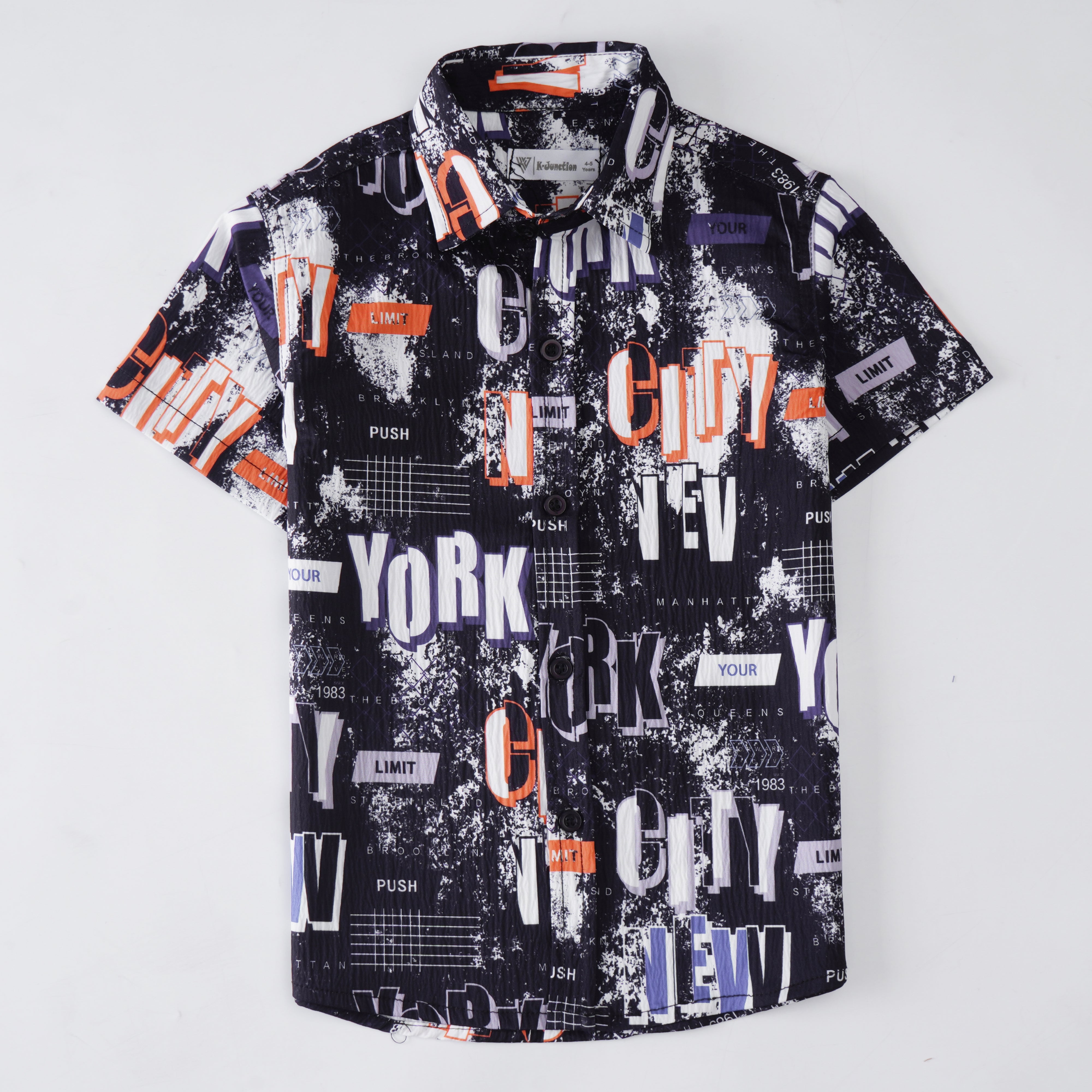Boys Printed Half Sleeves Shirt