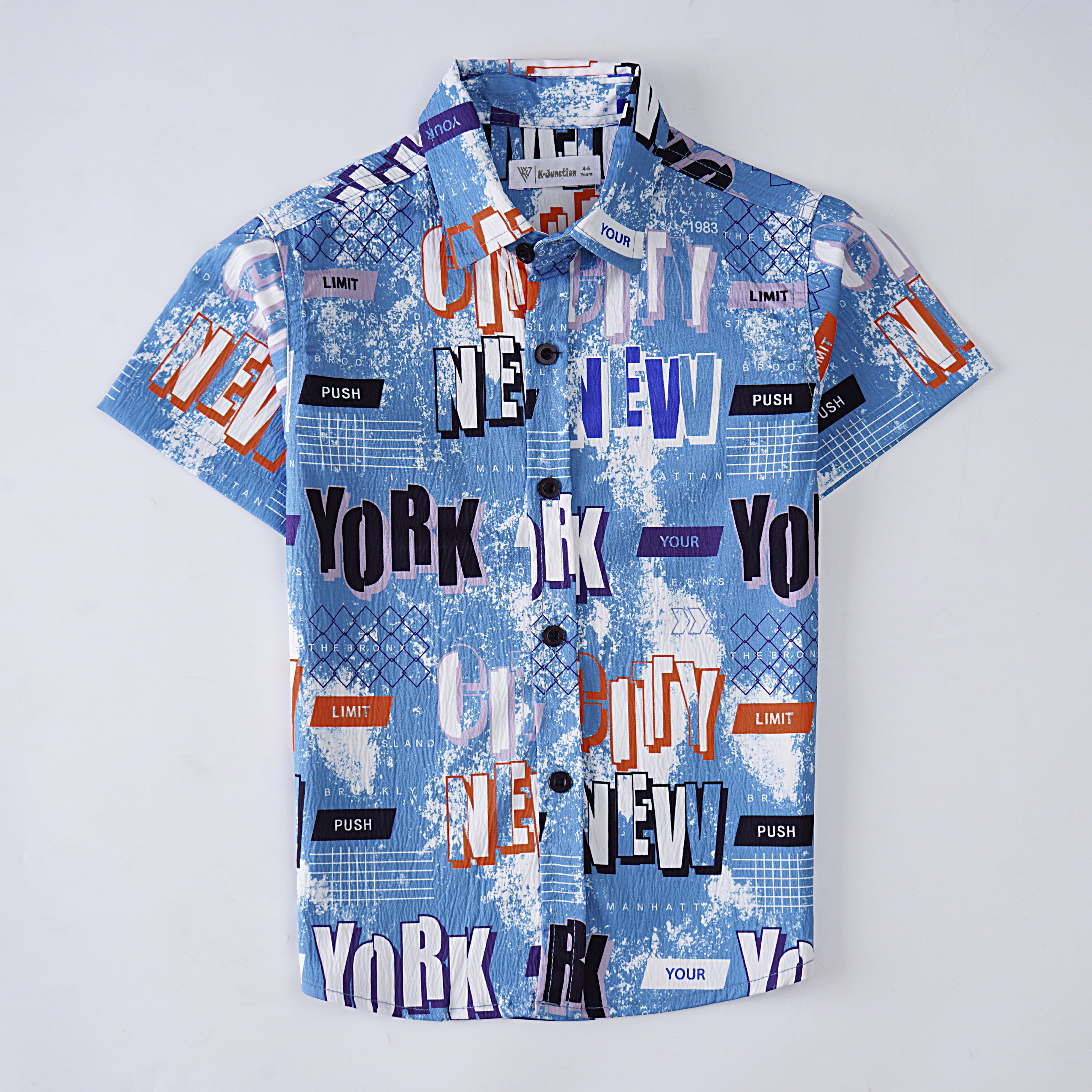 Boys Printed Half Sleeves Shirt