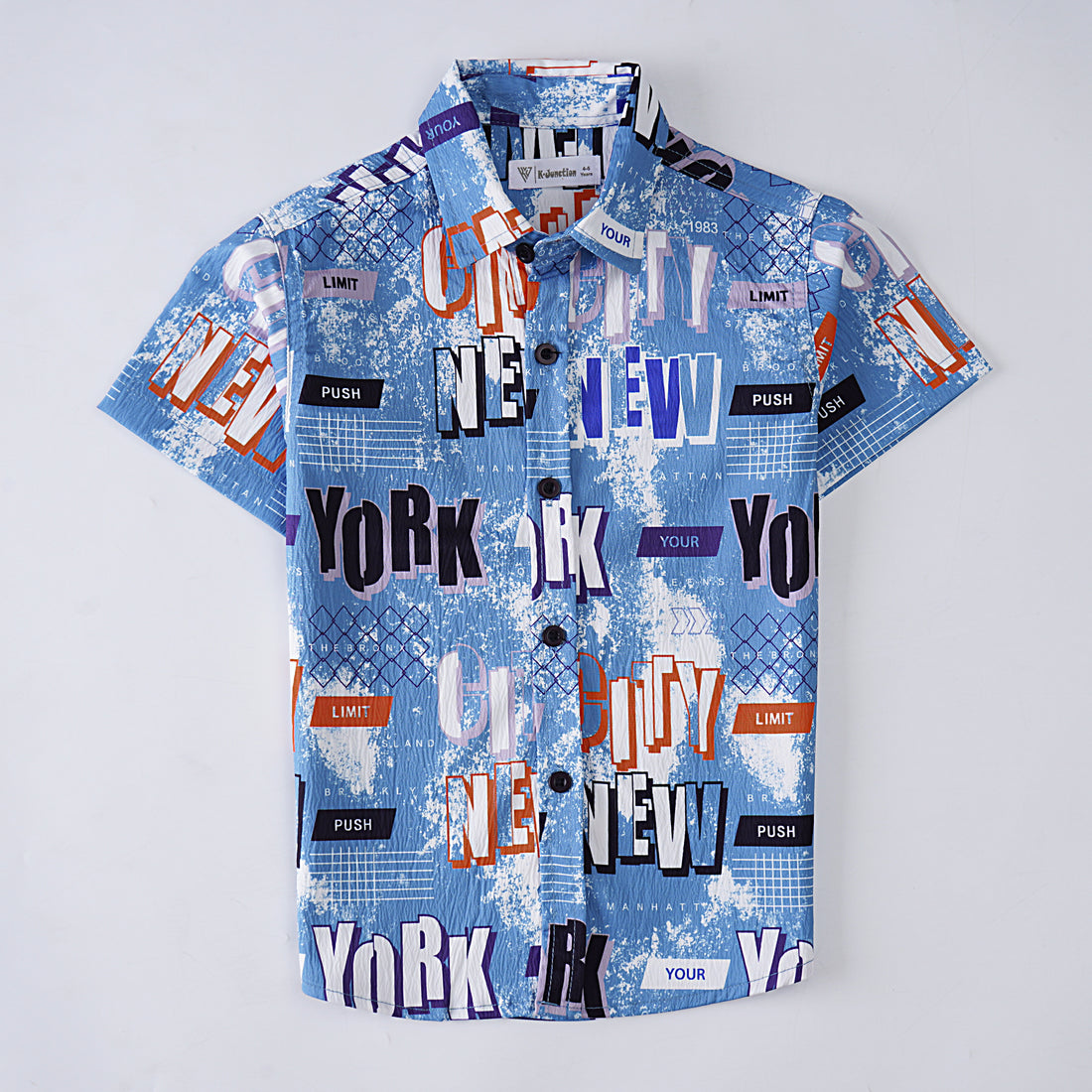 Boys Printed Half Sleeves Shirt