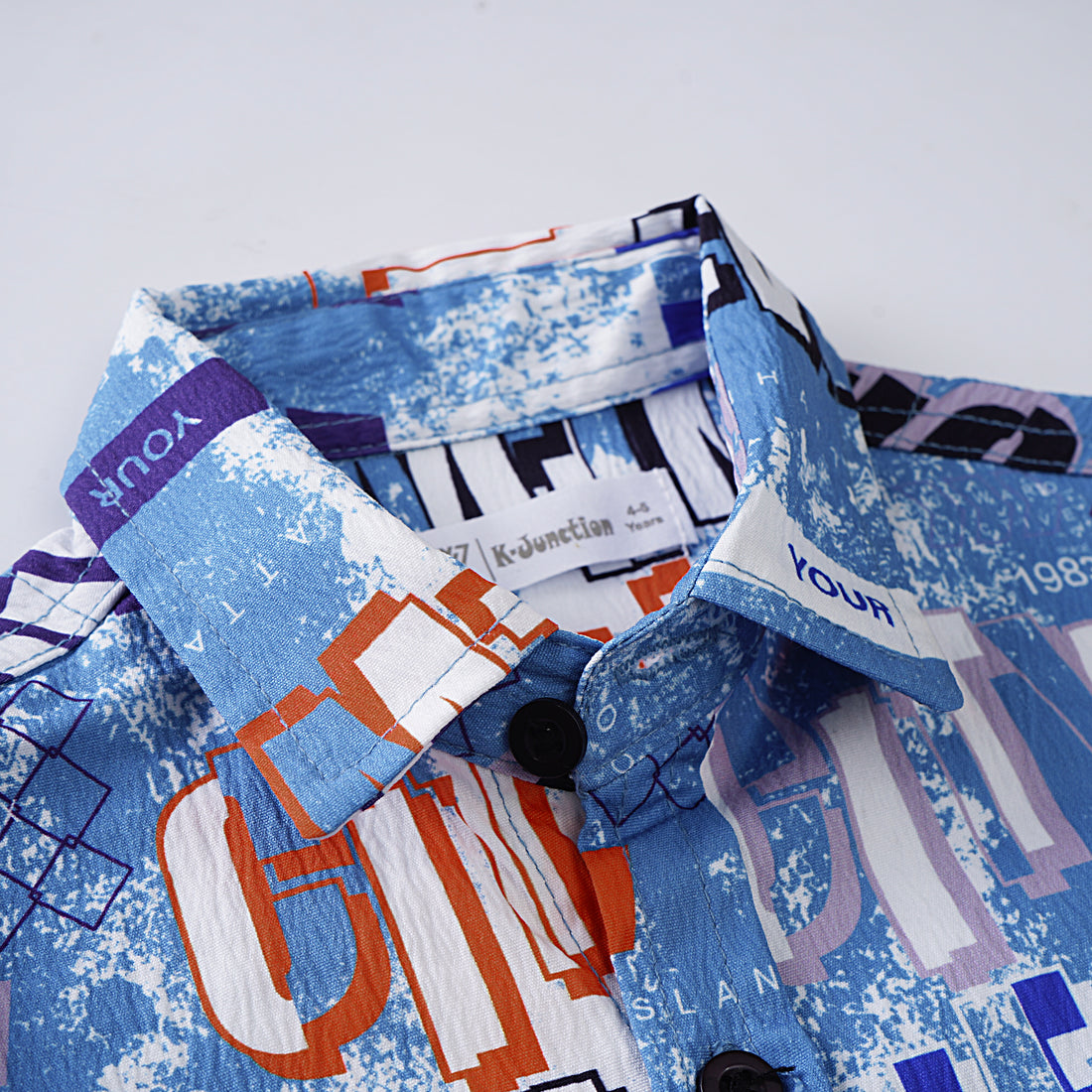 Boys Printed Half Sleeves Shirt