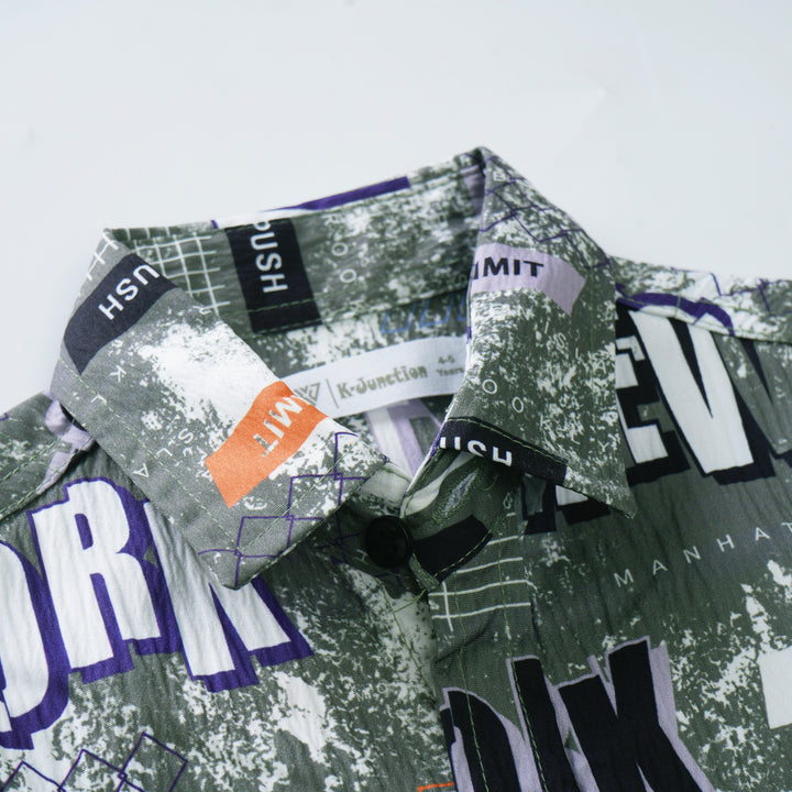 Boys Printed Half Sleeves Shirt