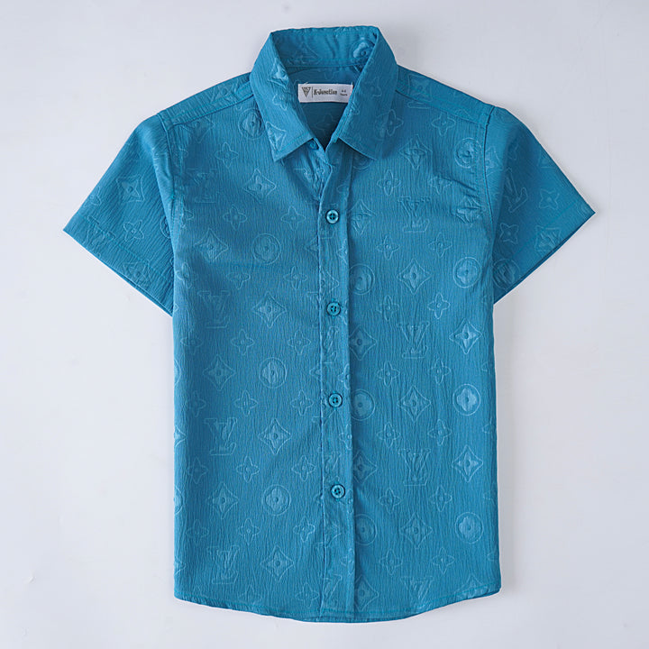 Boys Printed Half Sleeves Shirt