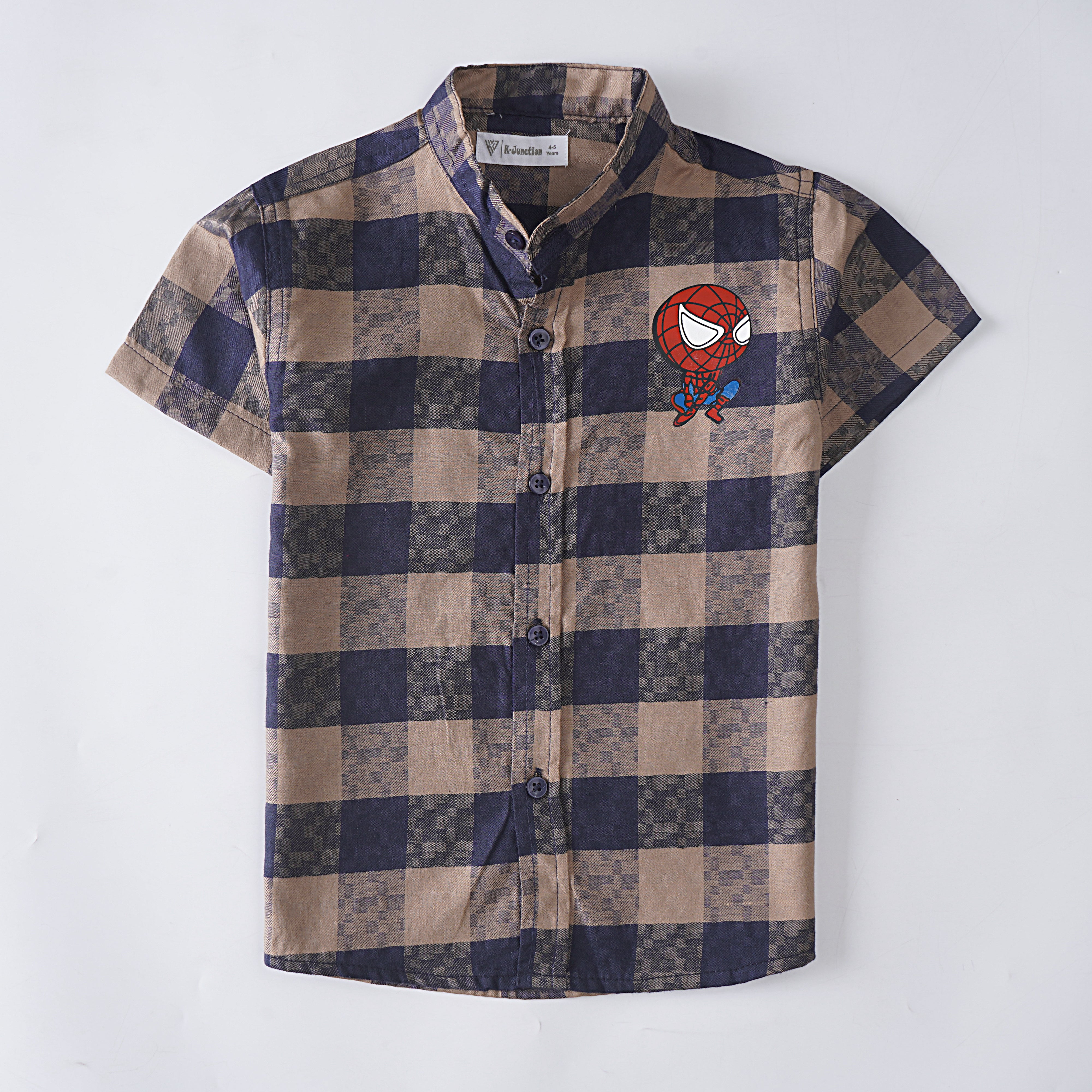 Boys Printed Half Sleeves Shirt