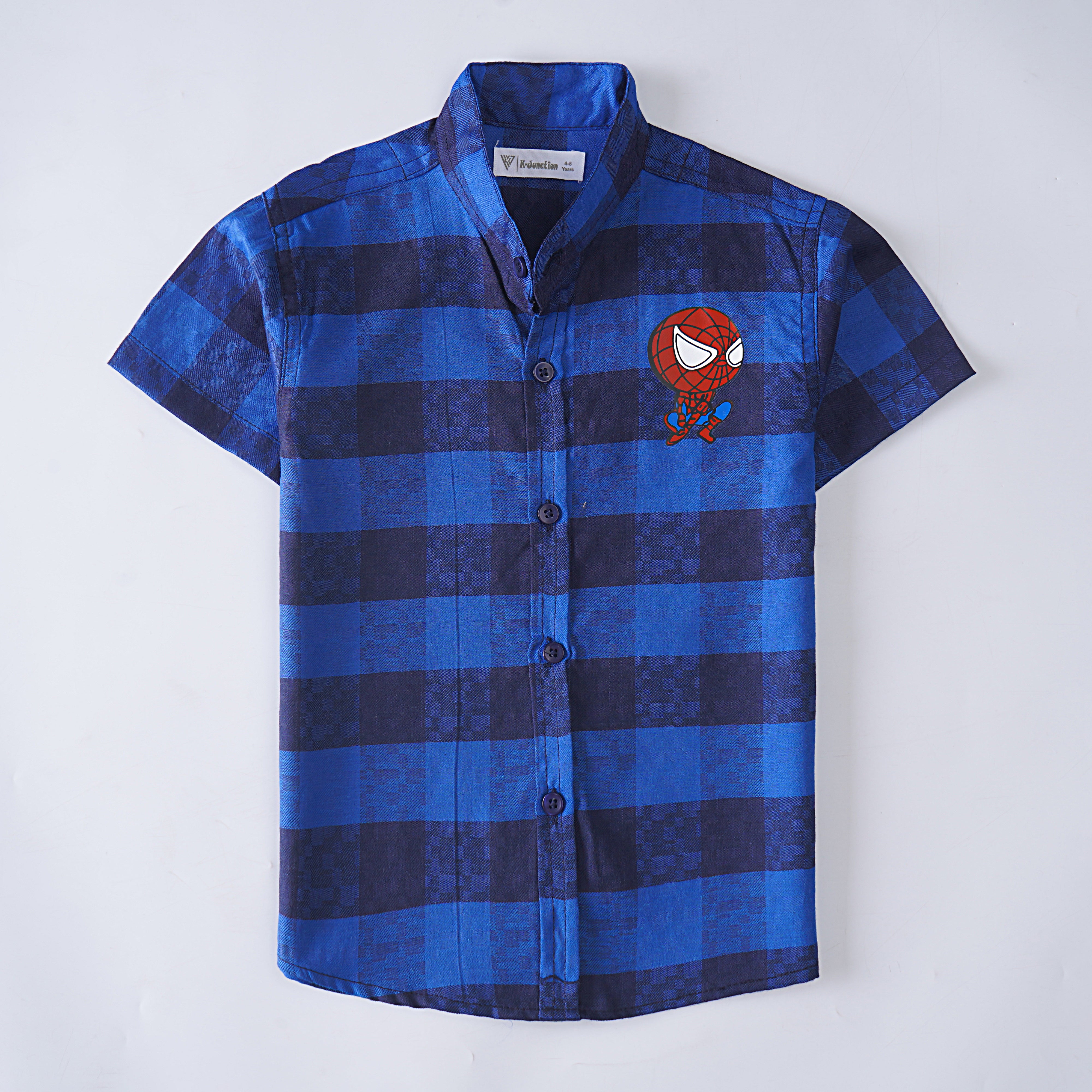 Boys Printed Half Sleeves Shirt