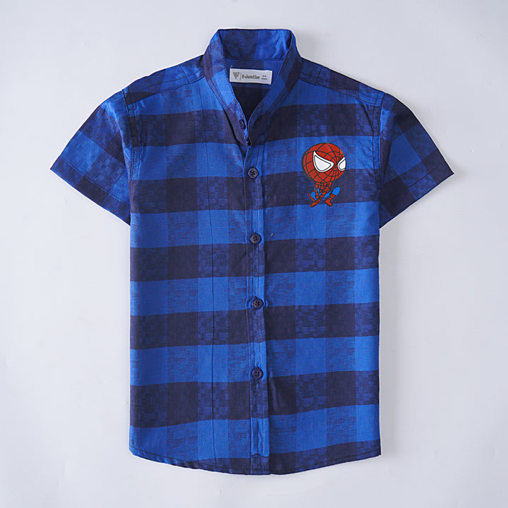 Boys Printed Half Sleeves Shirt