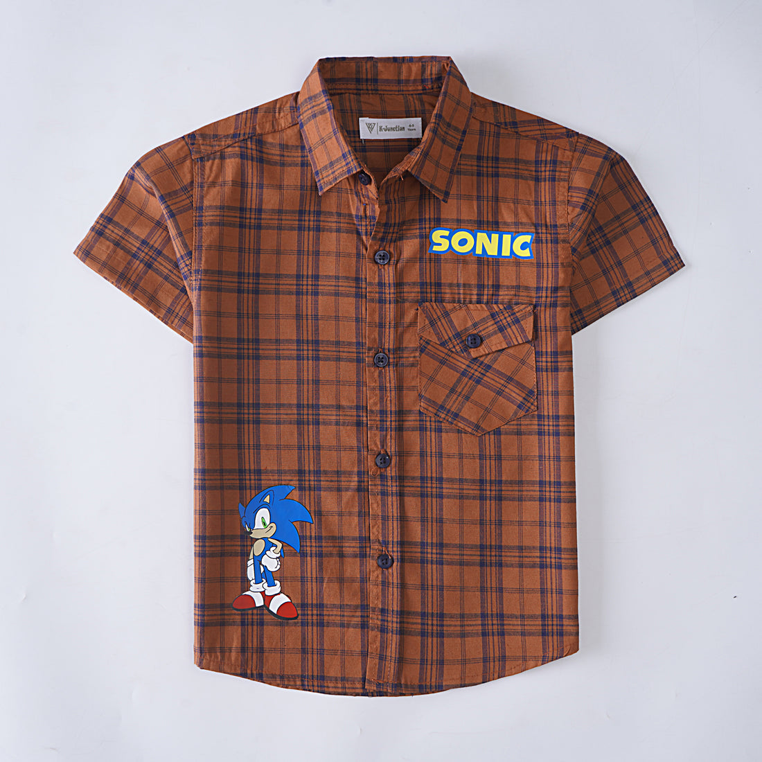 Boys Printed Half Sleeves Shirt