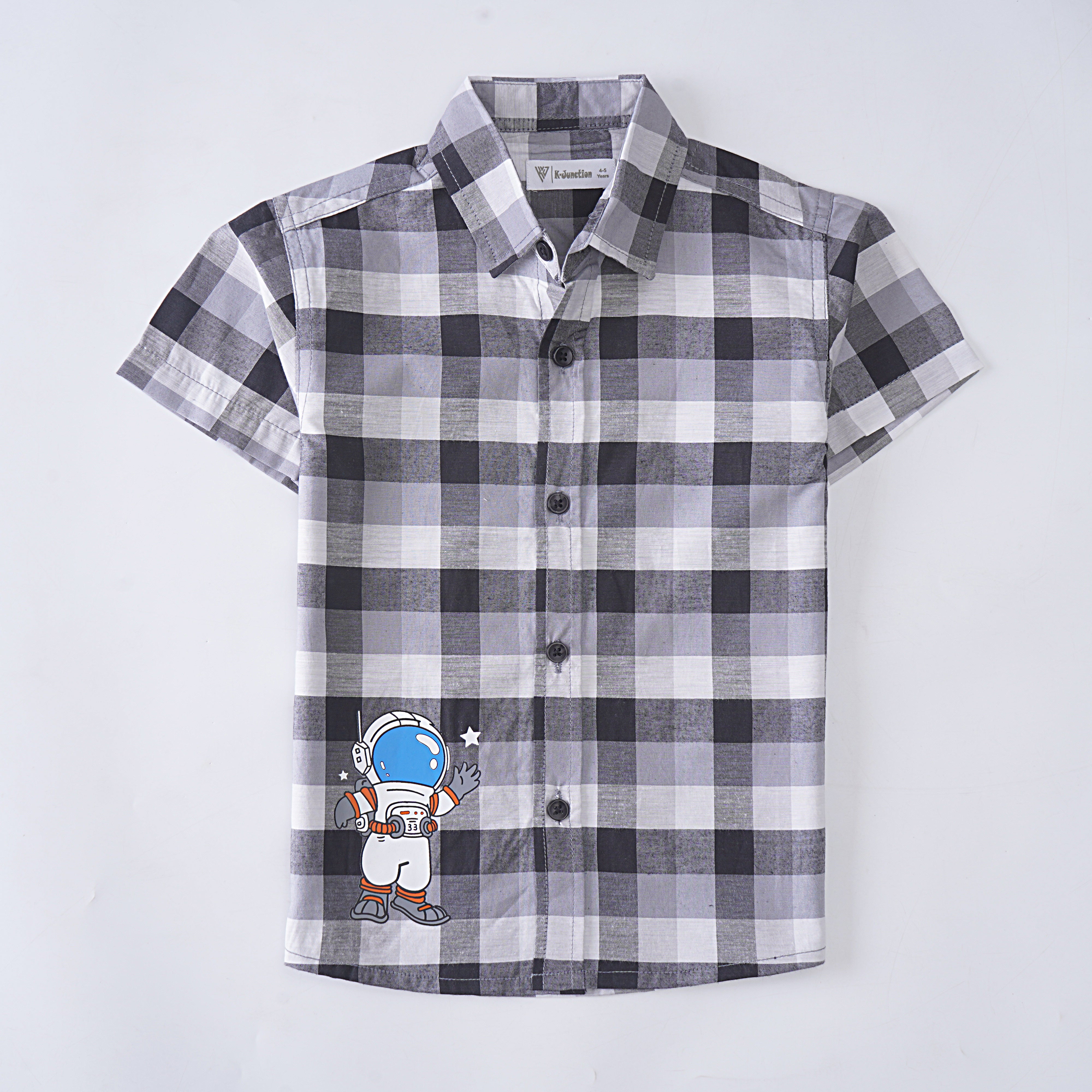 Boys Printed Half Sleeves Shirt